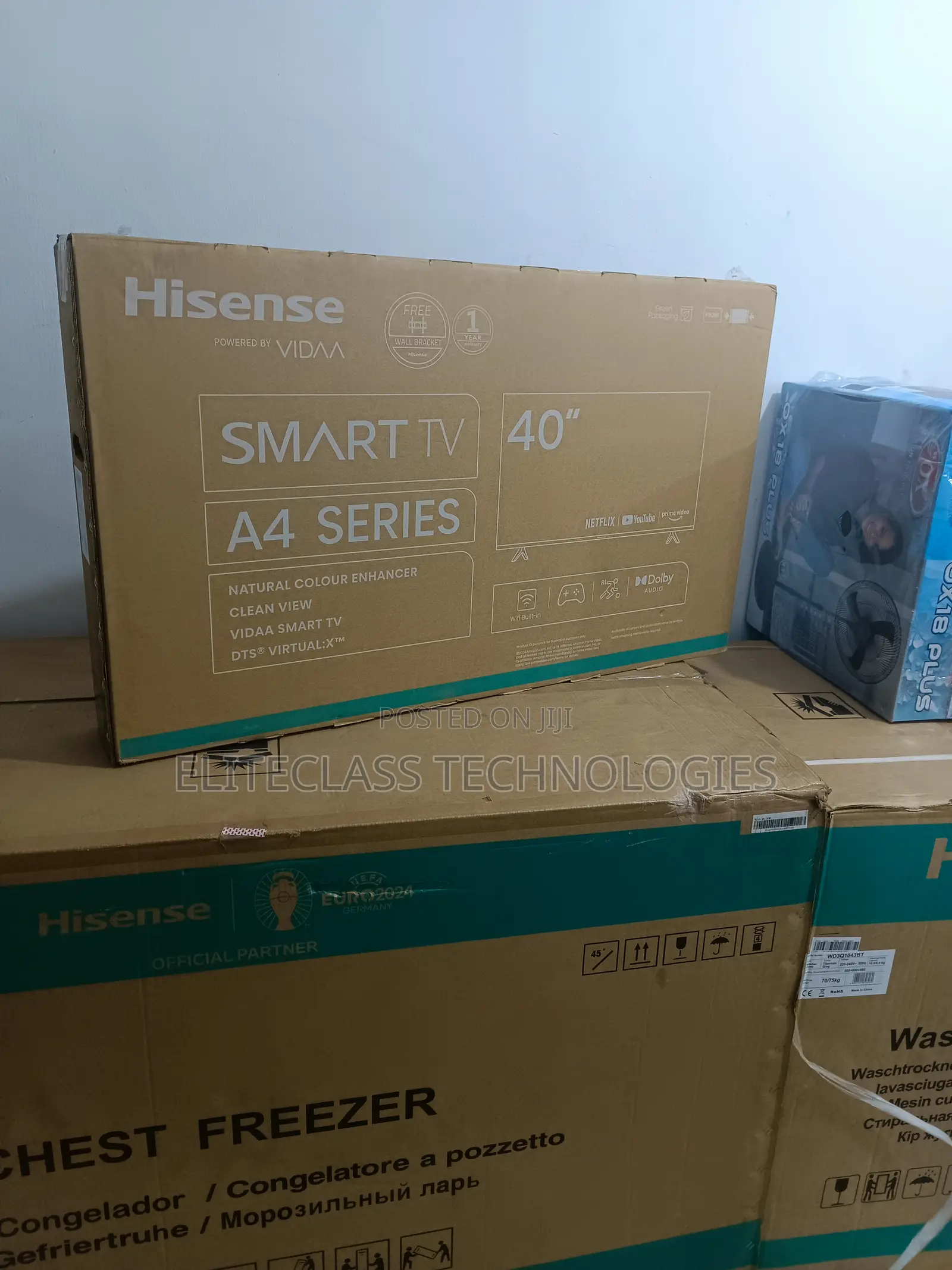 Powerful 40'' Hisense Smart TV