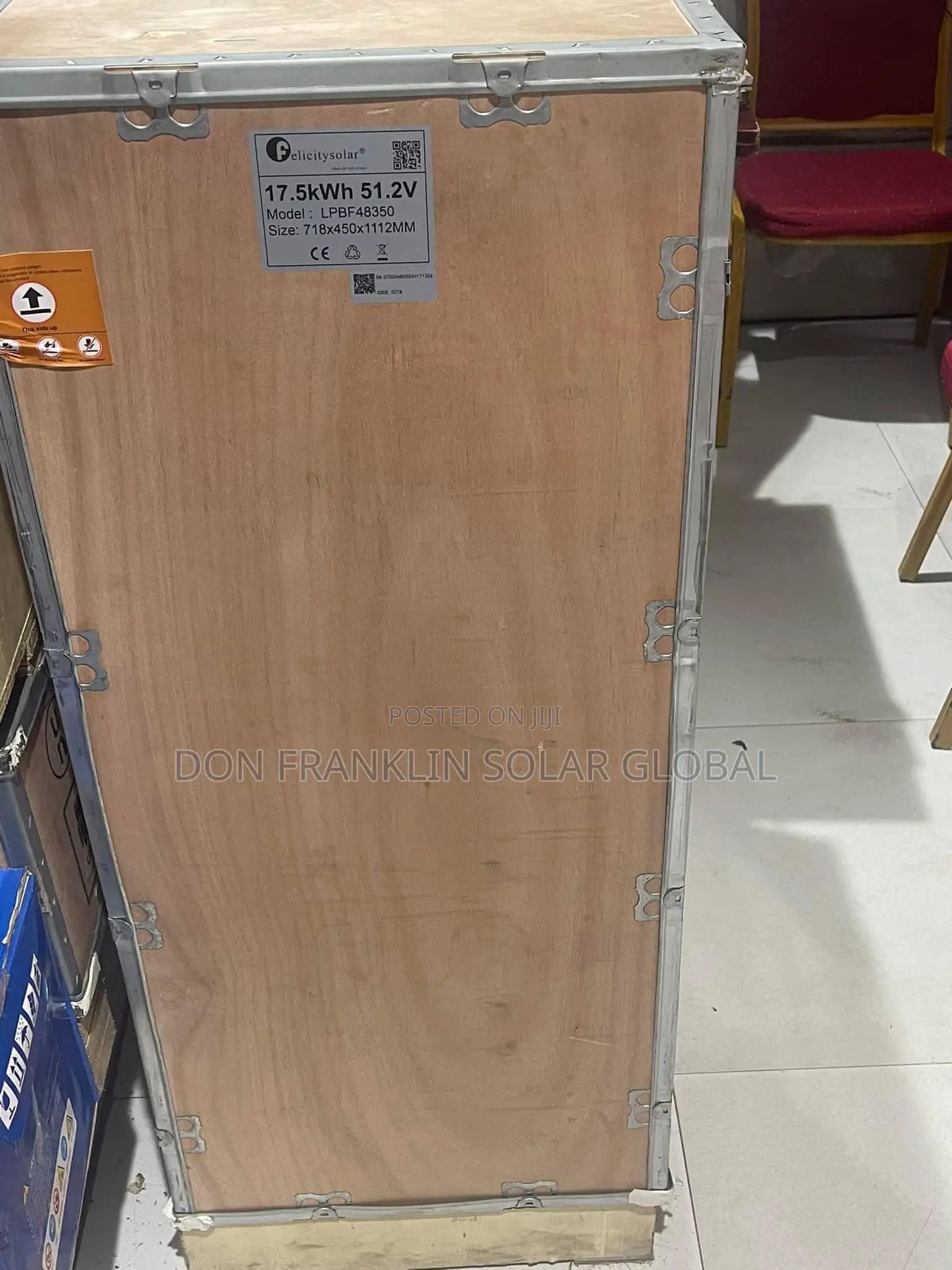 17.5kwh 51.2V Felicity Lithium Ion Solar Inverter Batteri 
