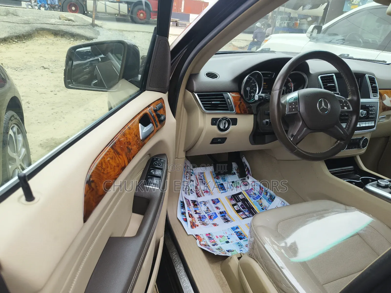 Mercedes-Benz M Class 2014 Brown