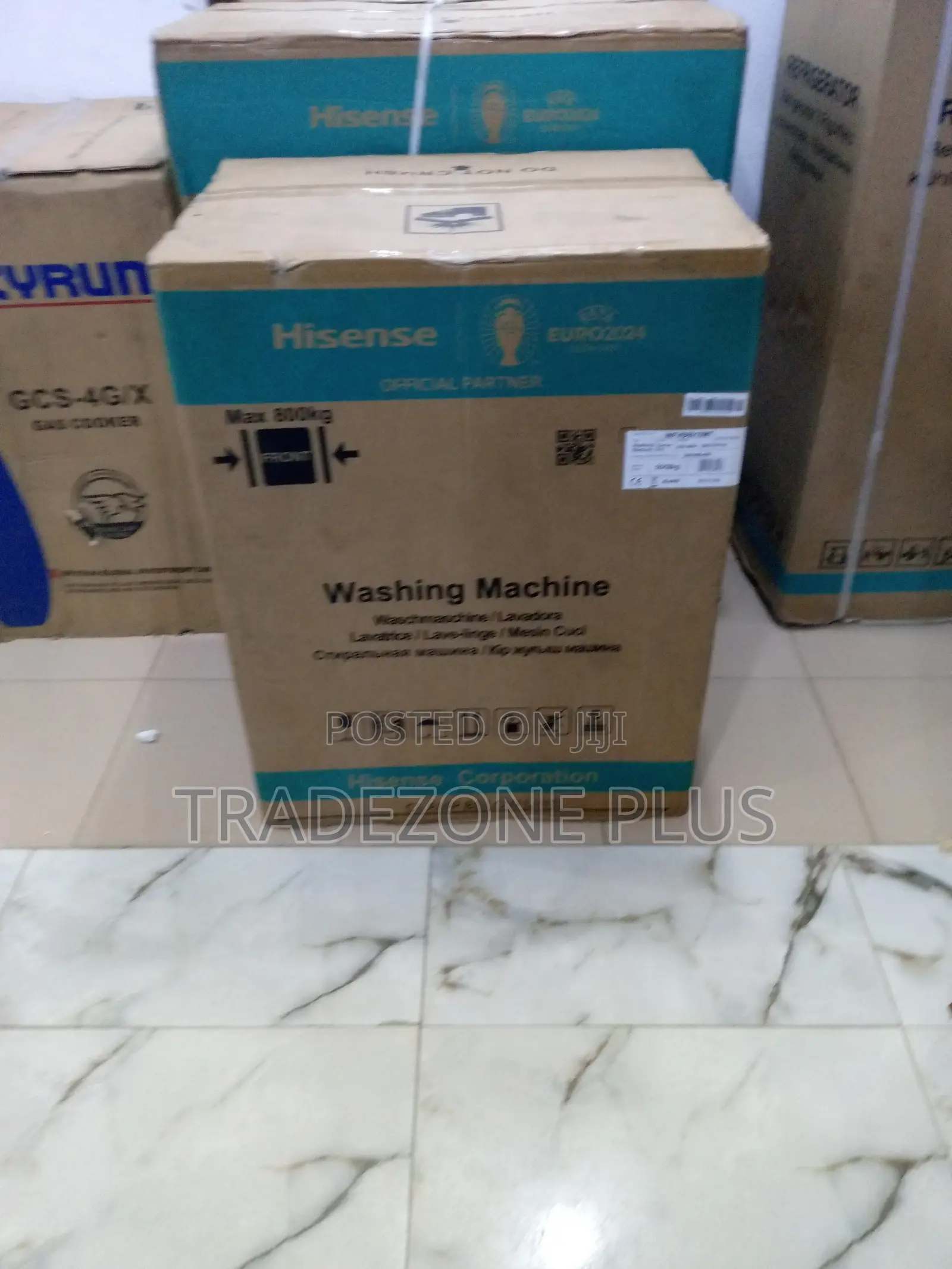 Brand New Hisense Washing Machine 6kg Front Load Wm6010s-WFV