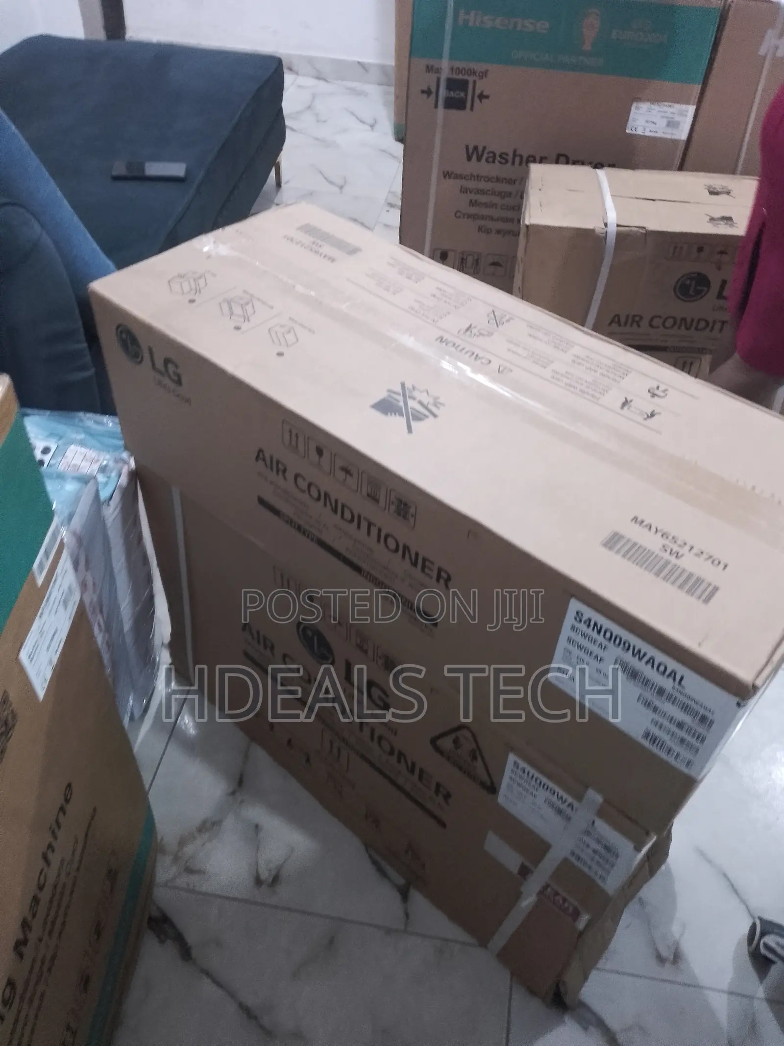 Very Standard 1hp LG Air Conditioner ''Sanq09waqal''