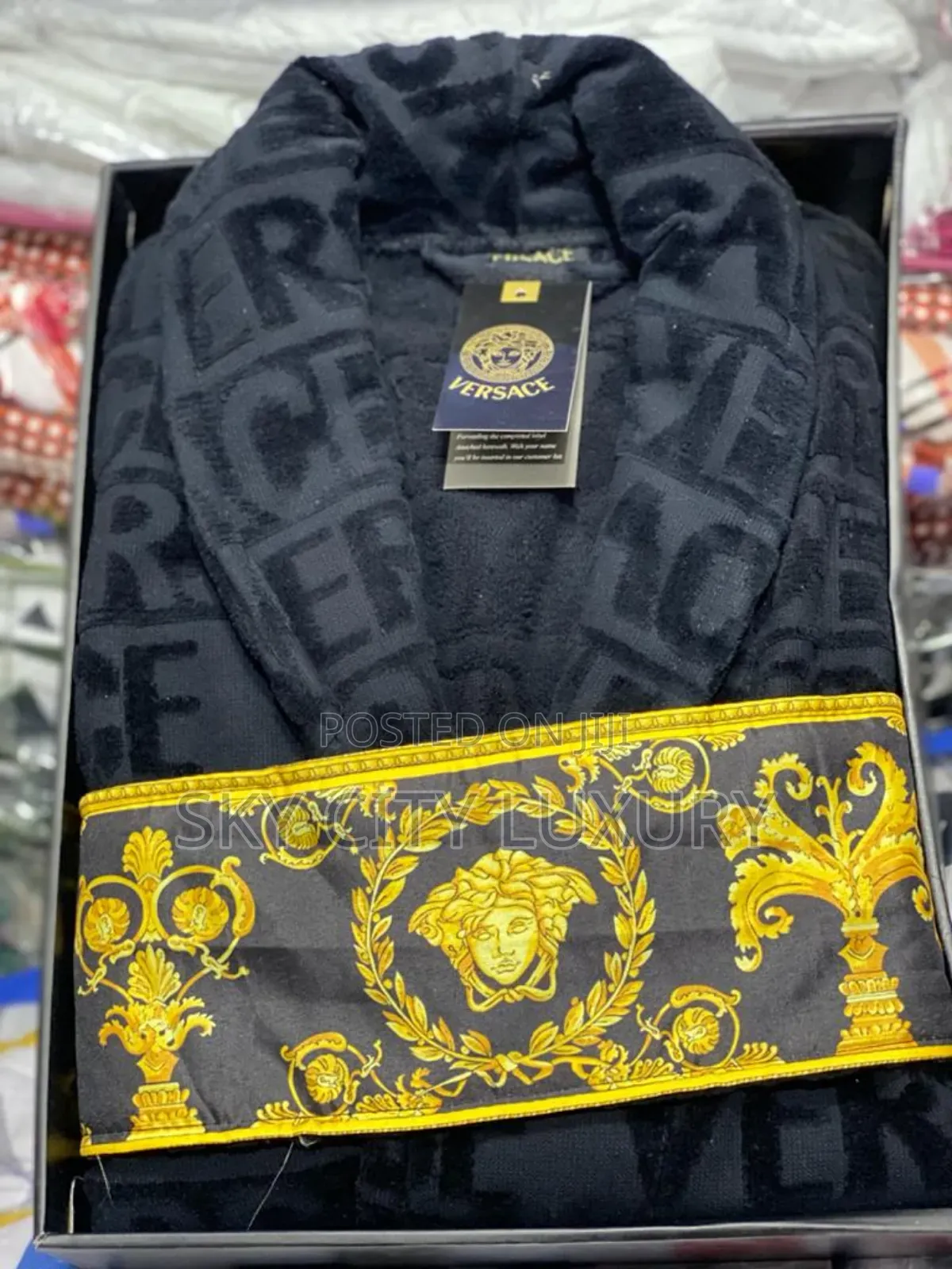Design Versace Bathrobe Towel