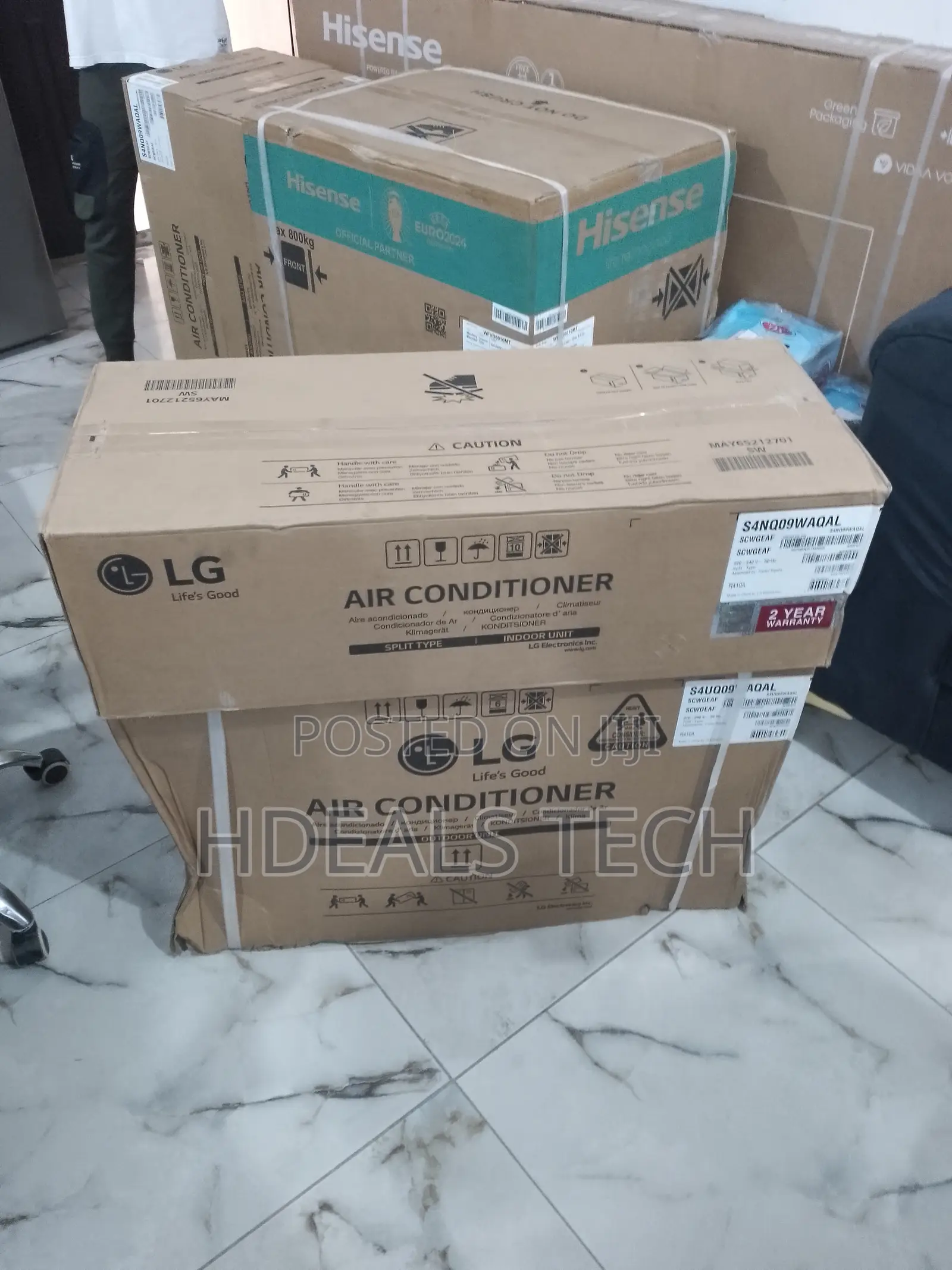 Best Deal 1hp LG Air Conditioner ''Sanq09waqal''