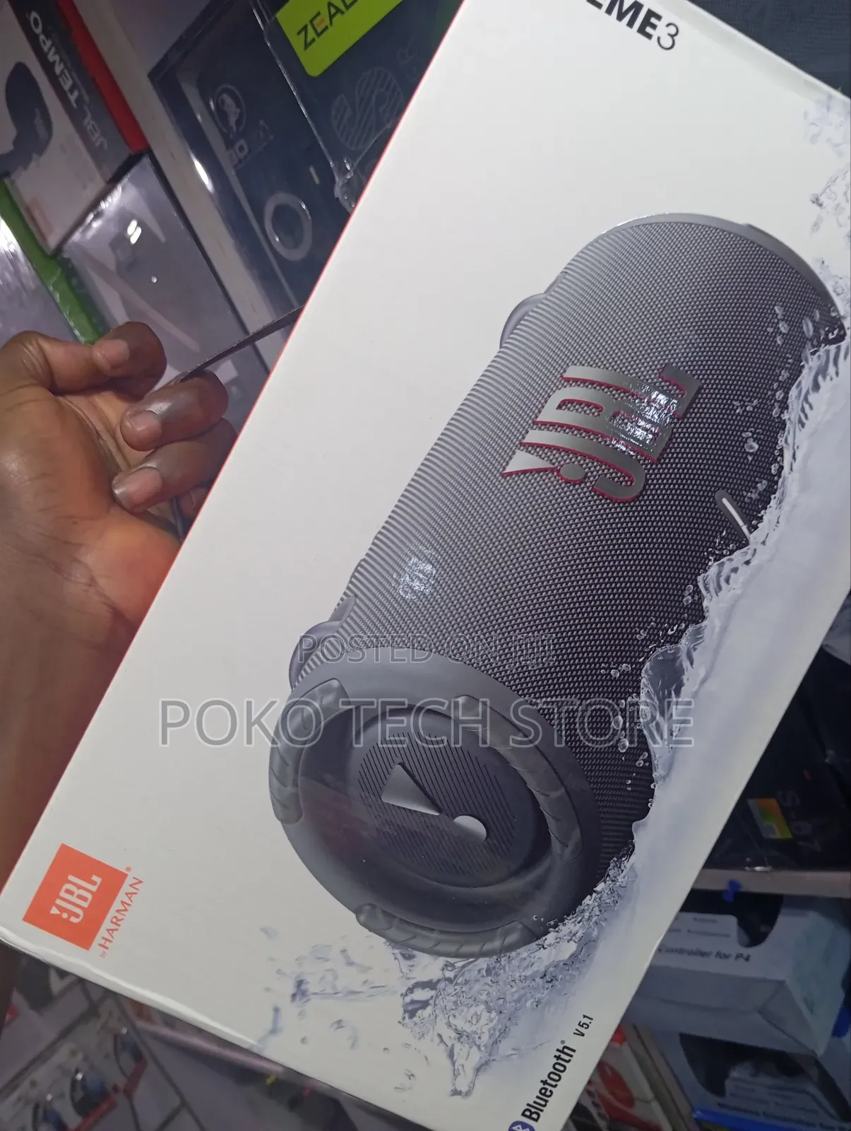 JBL Xtreme 3 - Portable Bluetooth Speaker - Ip67 Waterproof