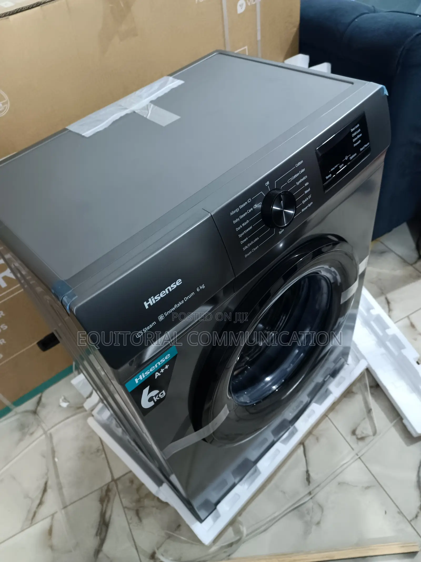 Newly Built Hisense 6kg Front Loader Washing Machine