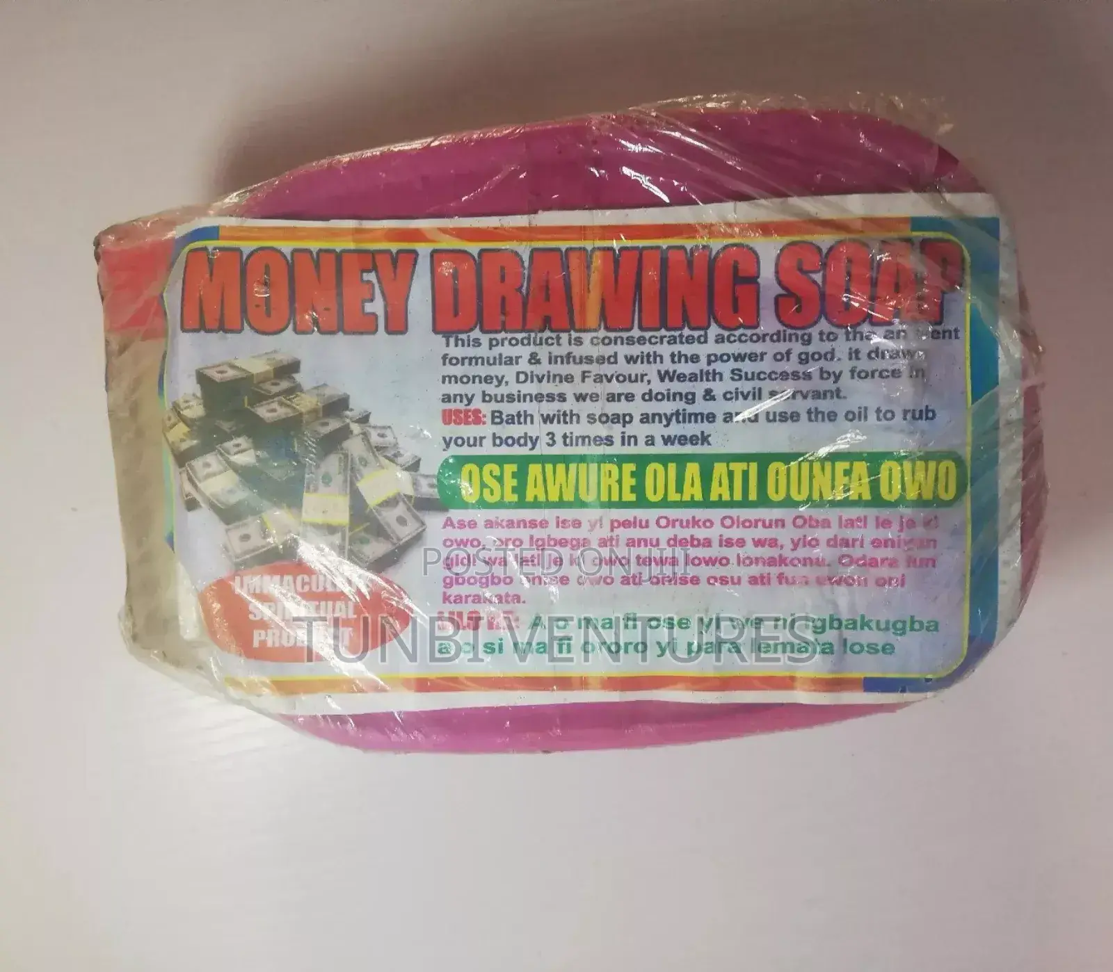 Money Drawing Soap.