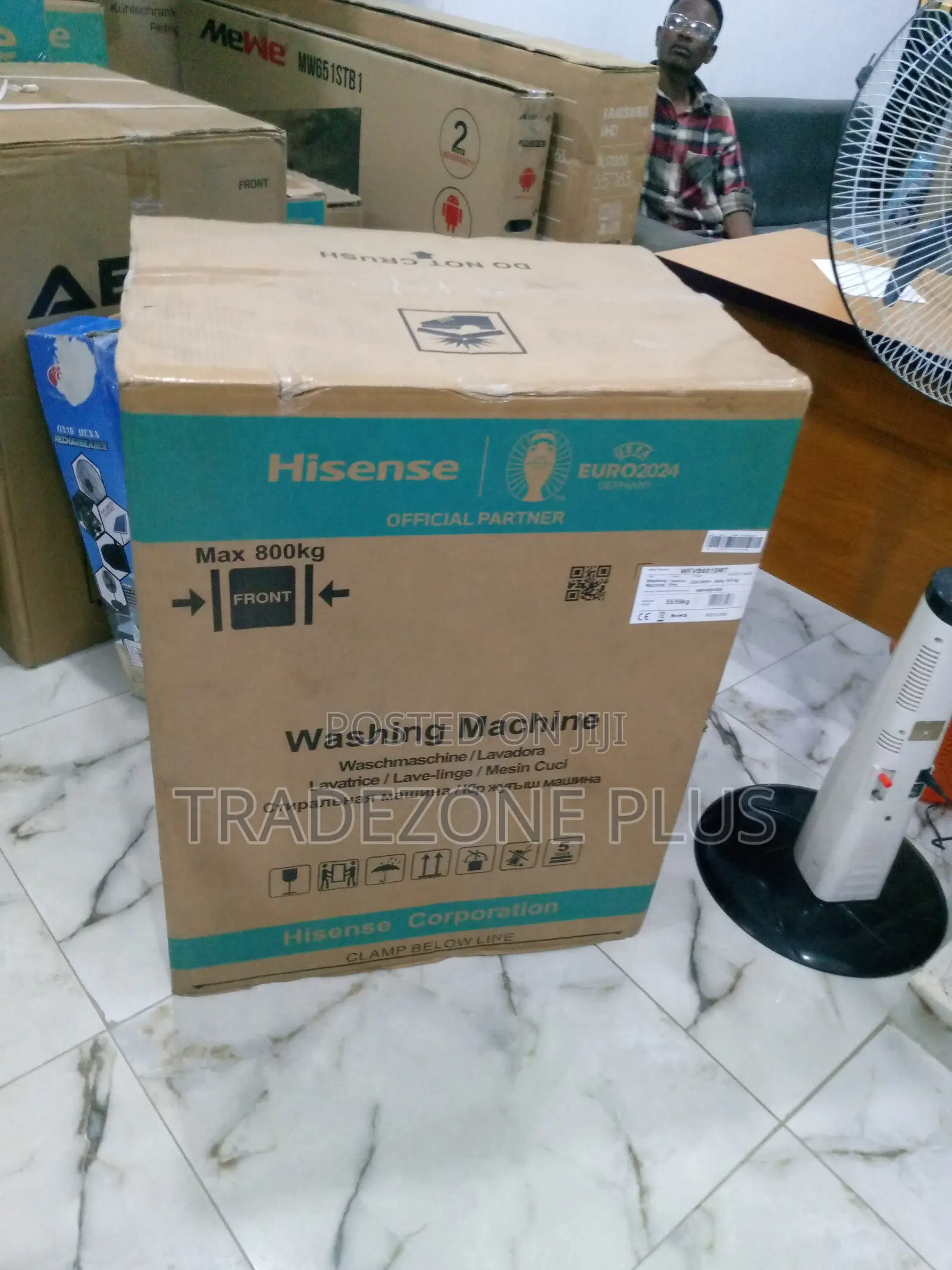 Best Choice Hisense Wfvb6010mt Front Load 6kg Washing Machin