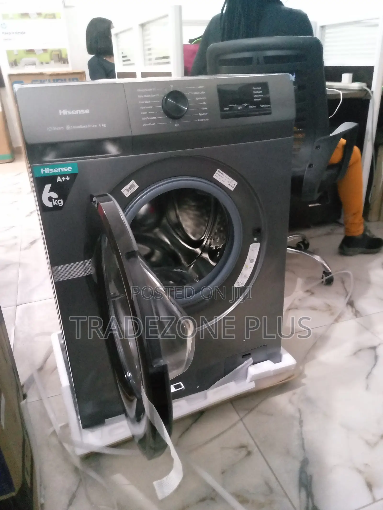 Hisense Washing Machine 6kg Front Loader Wm6010s-WFVB