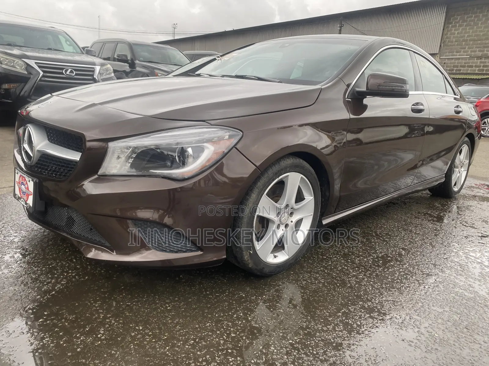 Mercedes-Benz CLA-Class CLA 250 4MATIC Sedan 2015 Brown