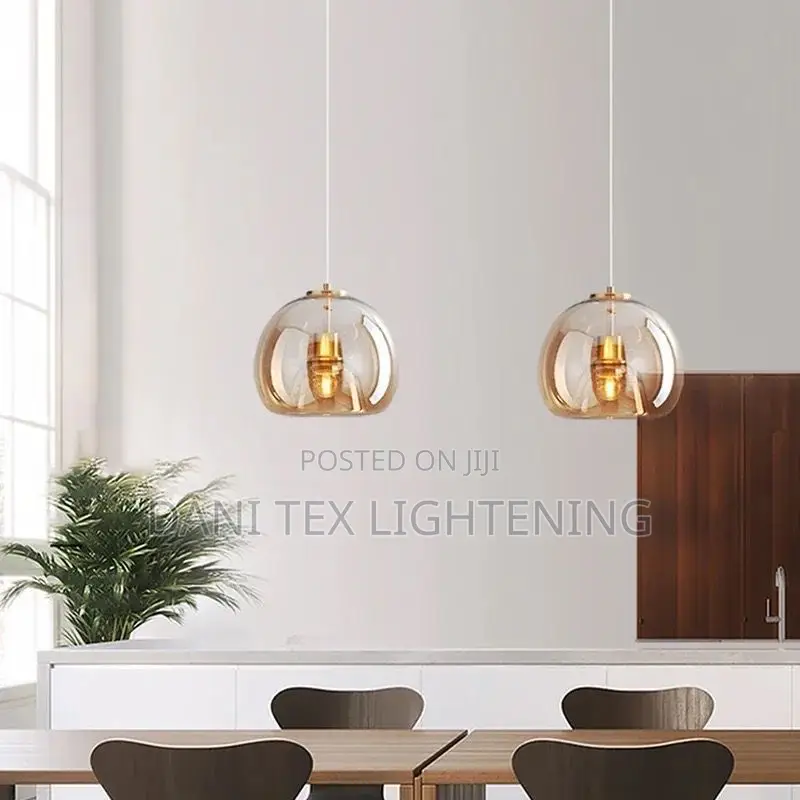 LED Glass Pendant Light Light Luxury Pendant Lamp