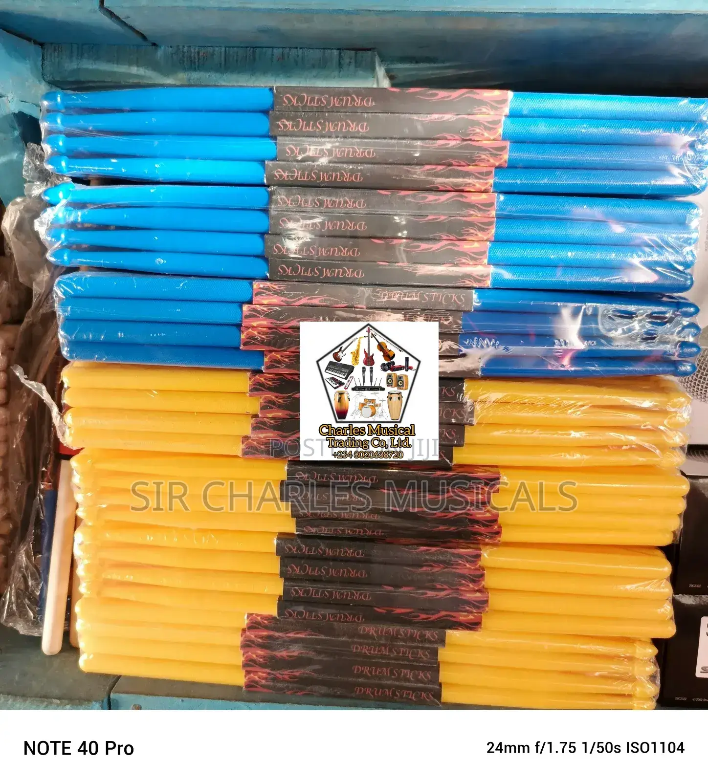 Original Plastic Nylon Material Drumstick, Packet