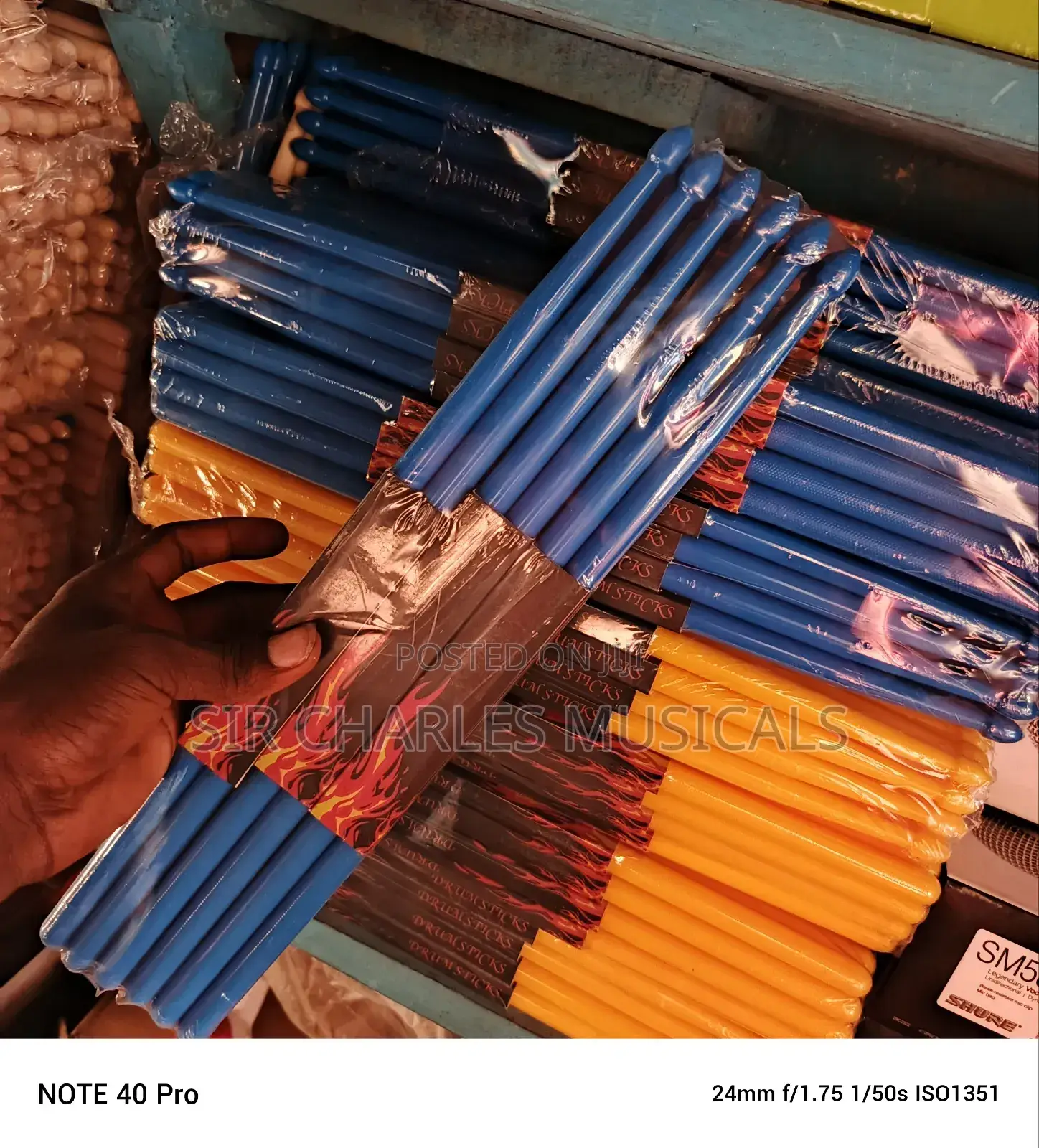 Original Plastic Nylon Material Drumstick, Packet