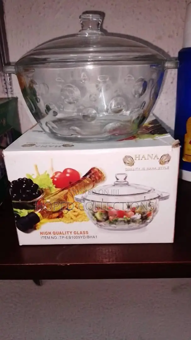 Glass Bowl With Cover