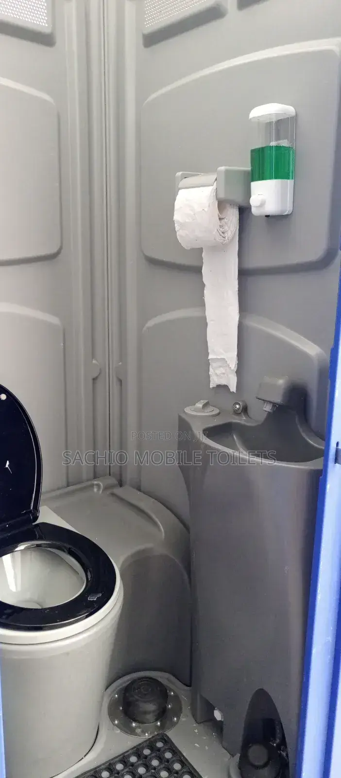 Affordable Mobile Toilets for Lagos Building Sites