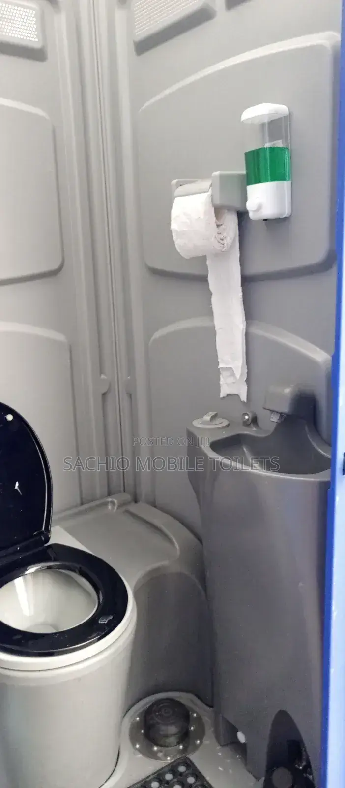 Durable Mobile Toilets for Lagos Construction Crews