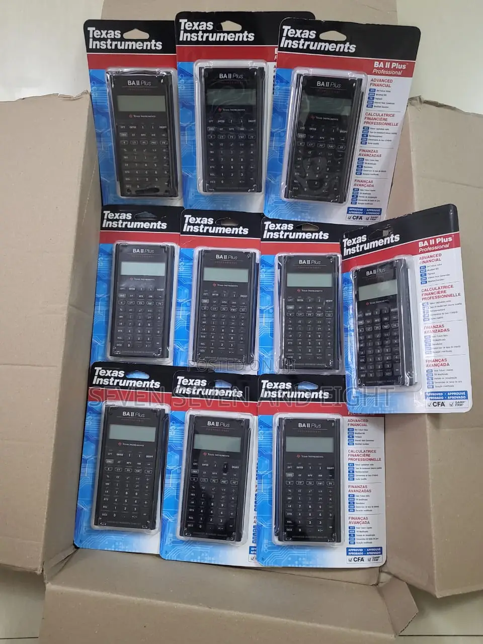 Ba Ii Plus Professional Calculator + Free(Pouch+Extra Battery)