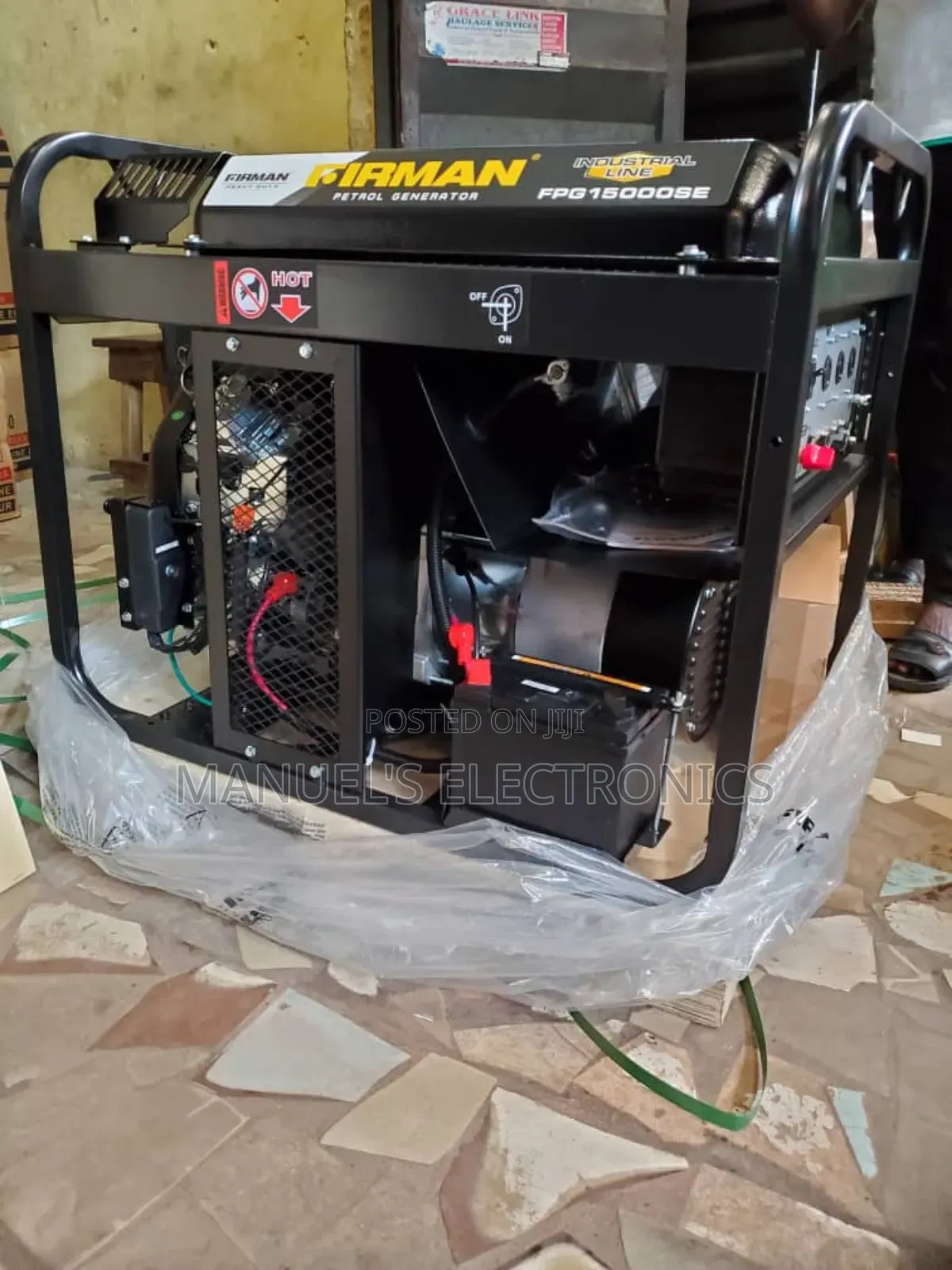15kva Firman Petrol Gen Two Cylinder Engine 100% Copper