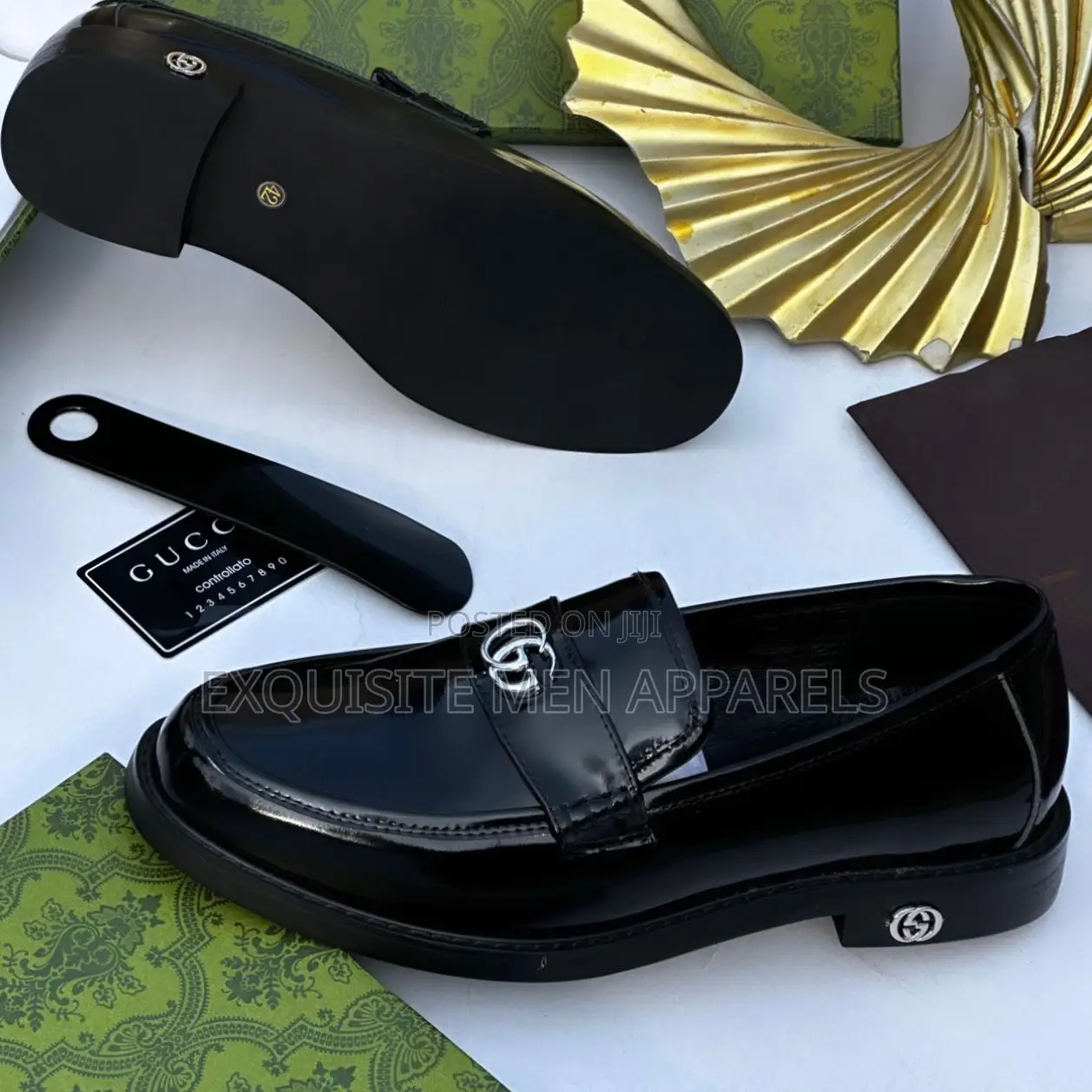Quality Leather Gucci Loafers Men’S Shoe