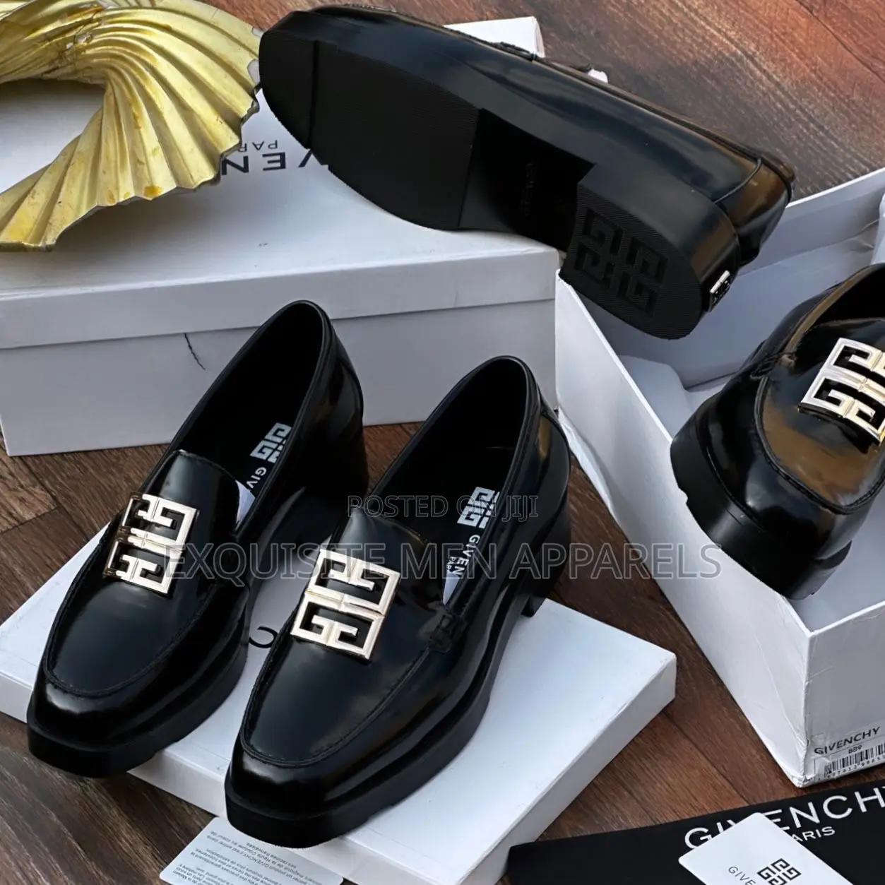 Wet-looks Givenchy Dinner Shoes For Men