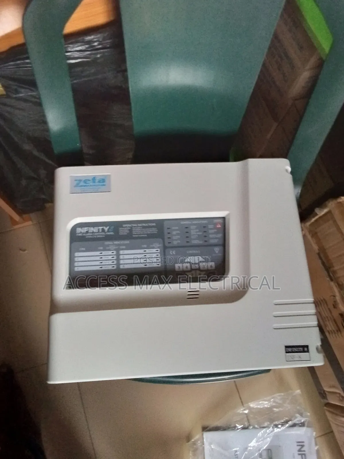 4 Zone Zeta Fire Alarm Panel.. Plastic Body.