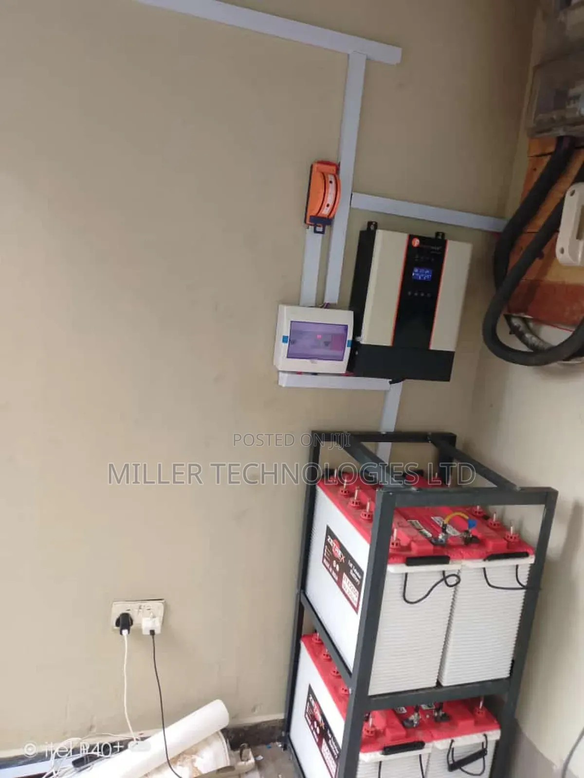 Felicity 5kva Installation for a Customer, Fridge,Ac,Fan,Tv