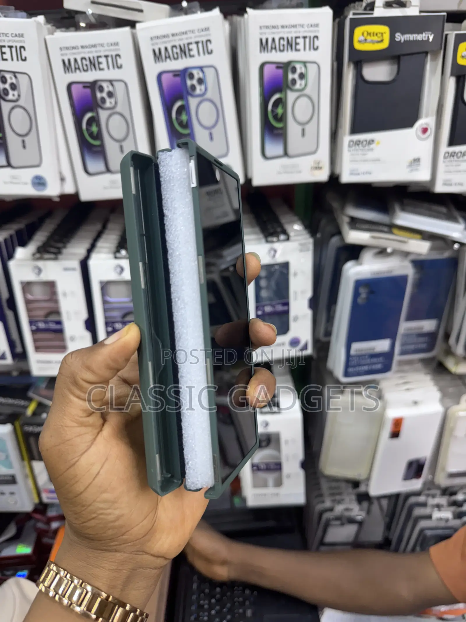 Case With Stand, Pen Space and Front Glass for Galaxyz Fold6