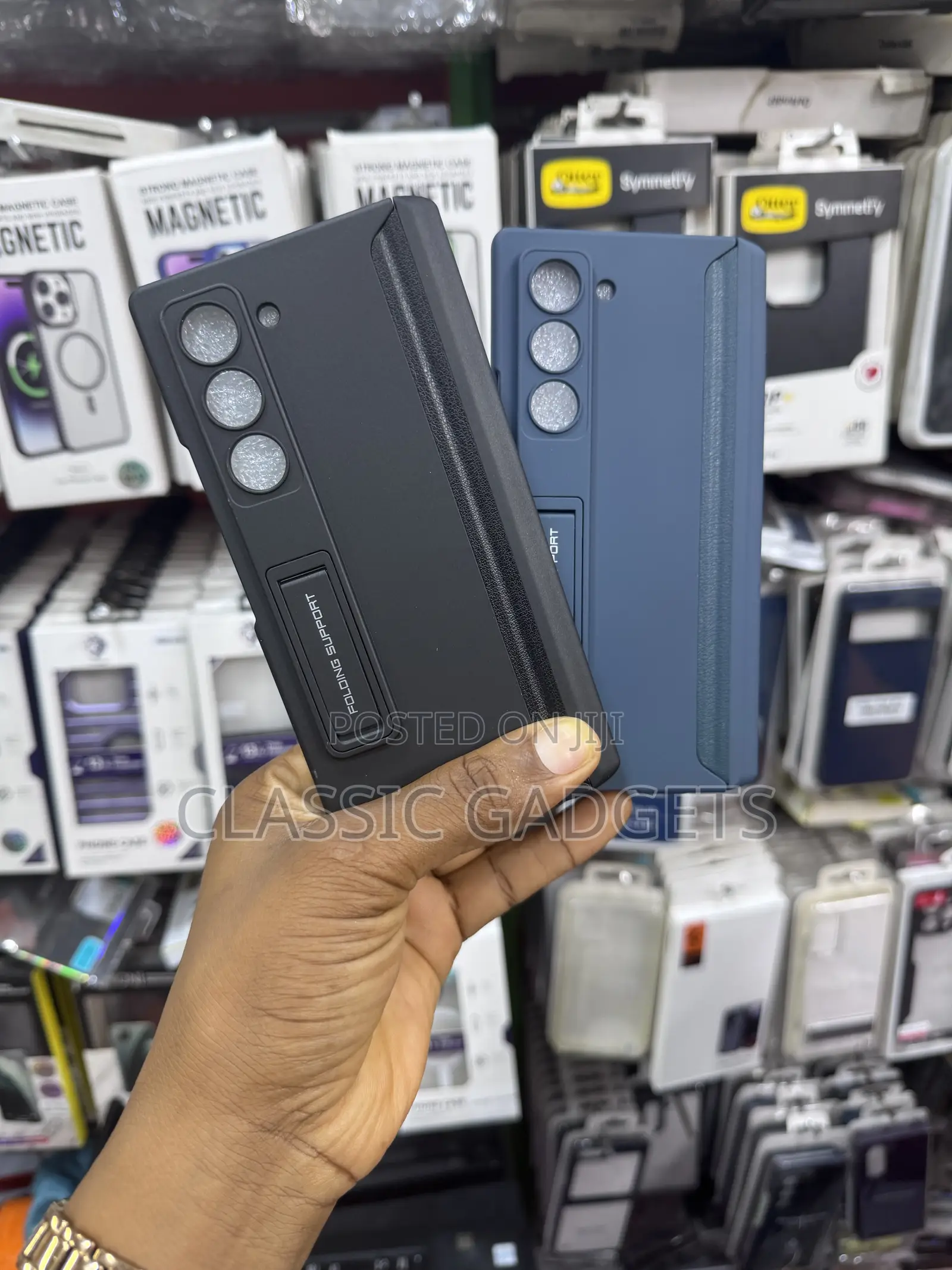 Case With Stand, Pen Space and Front Glass for Galaxyz Fold6