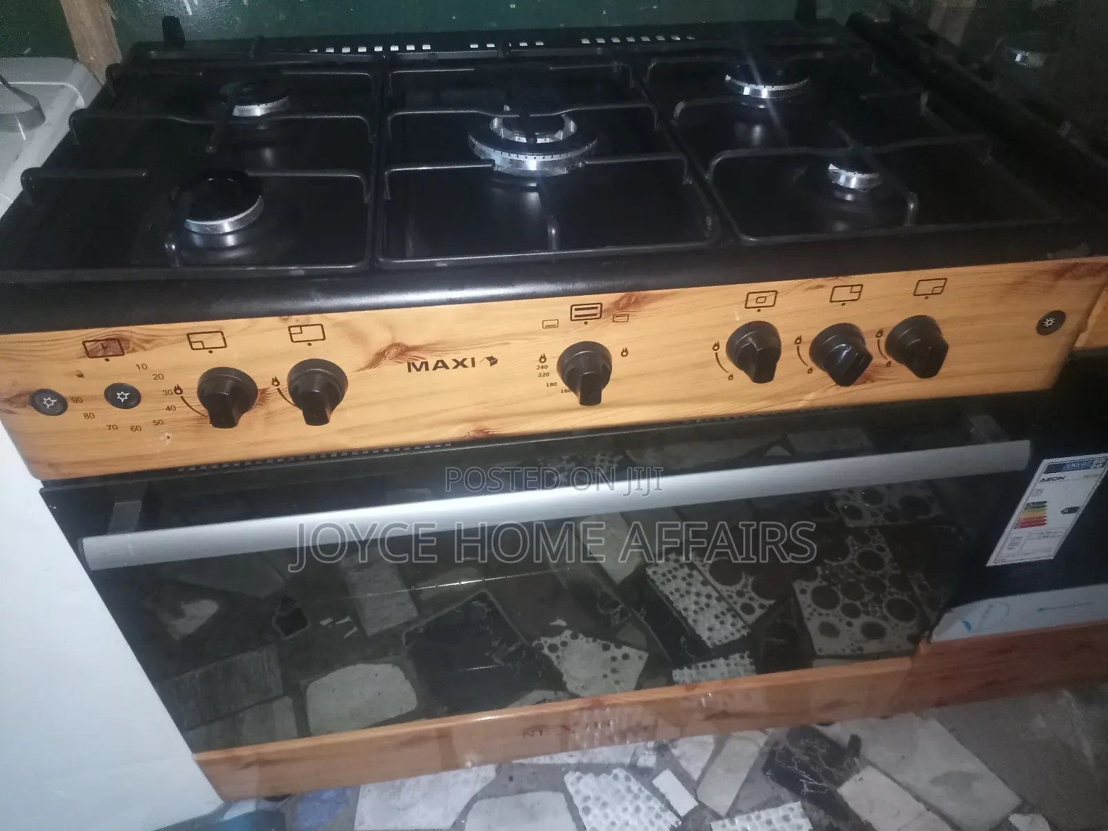5burners Standing Gas Cooker 60 by 90