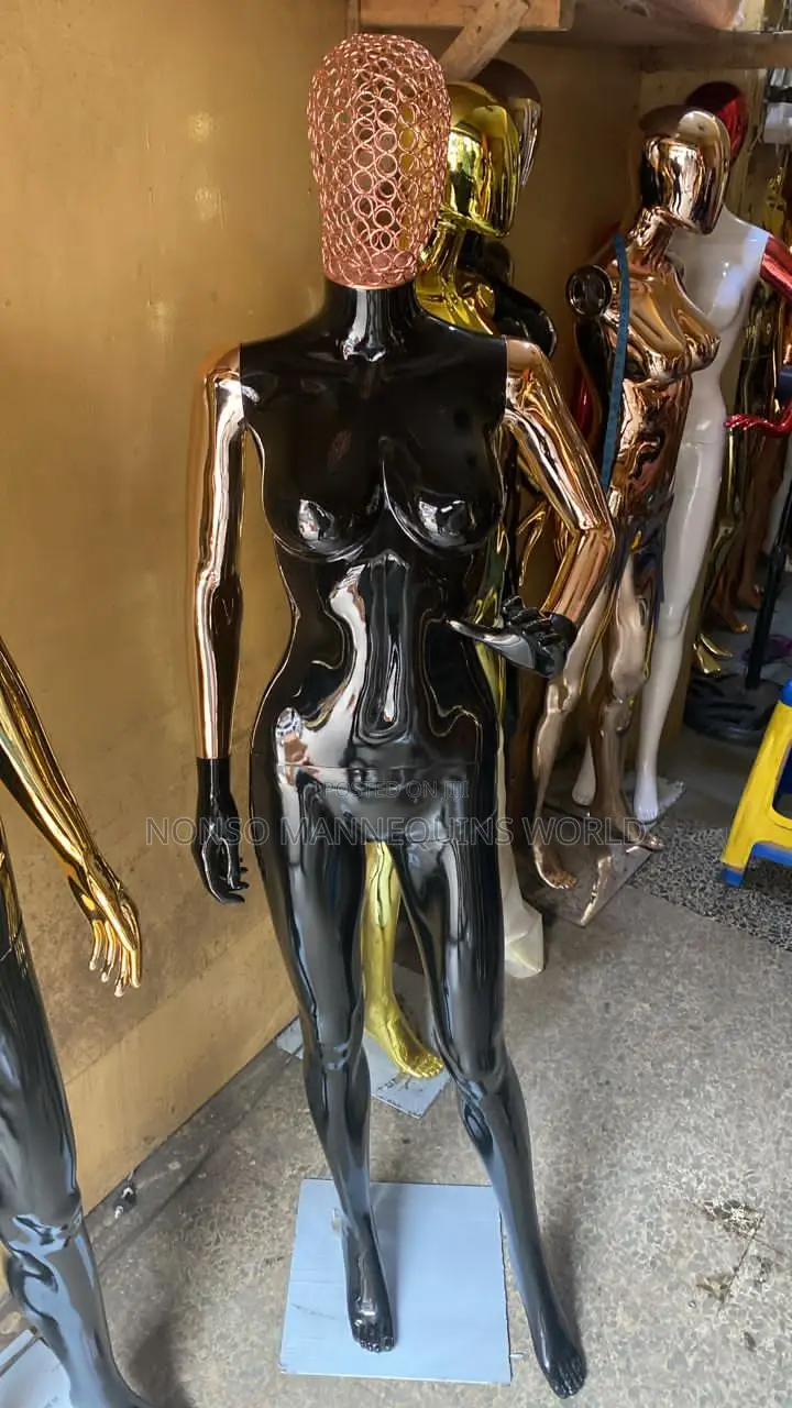 Size 10 Chrome Mannequins of Different Colours Available