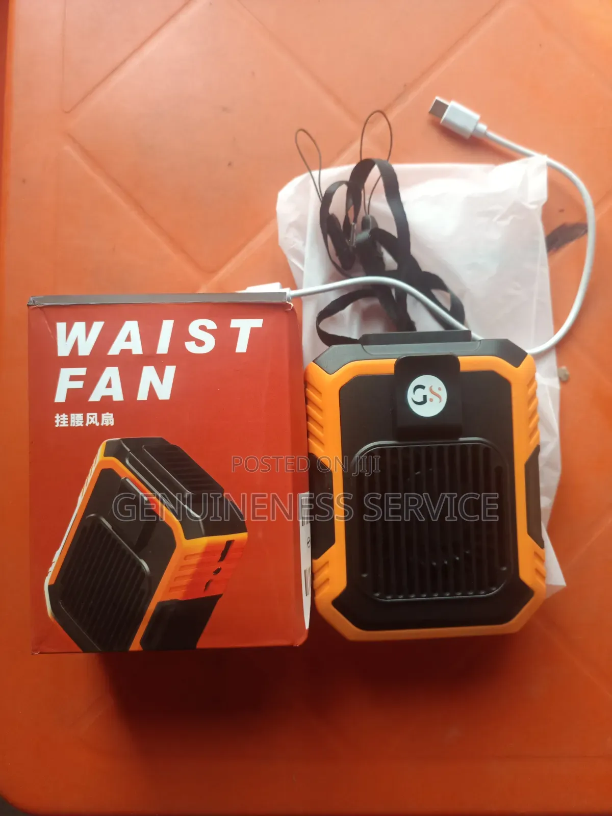 Rechargeable Neck And Waist Fan