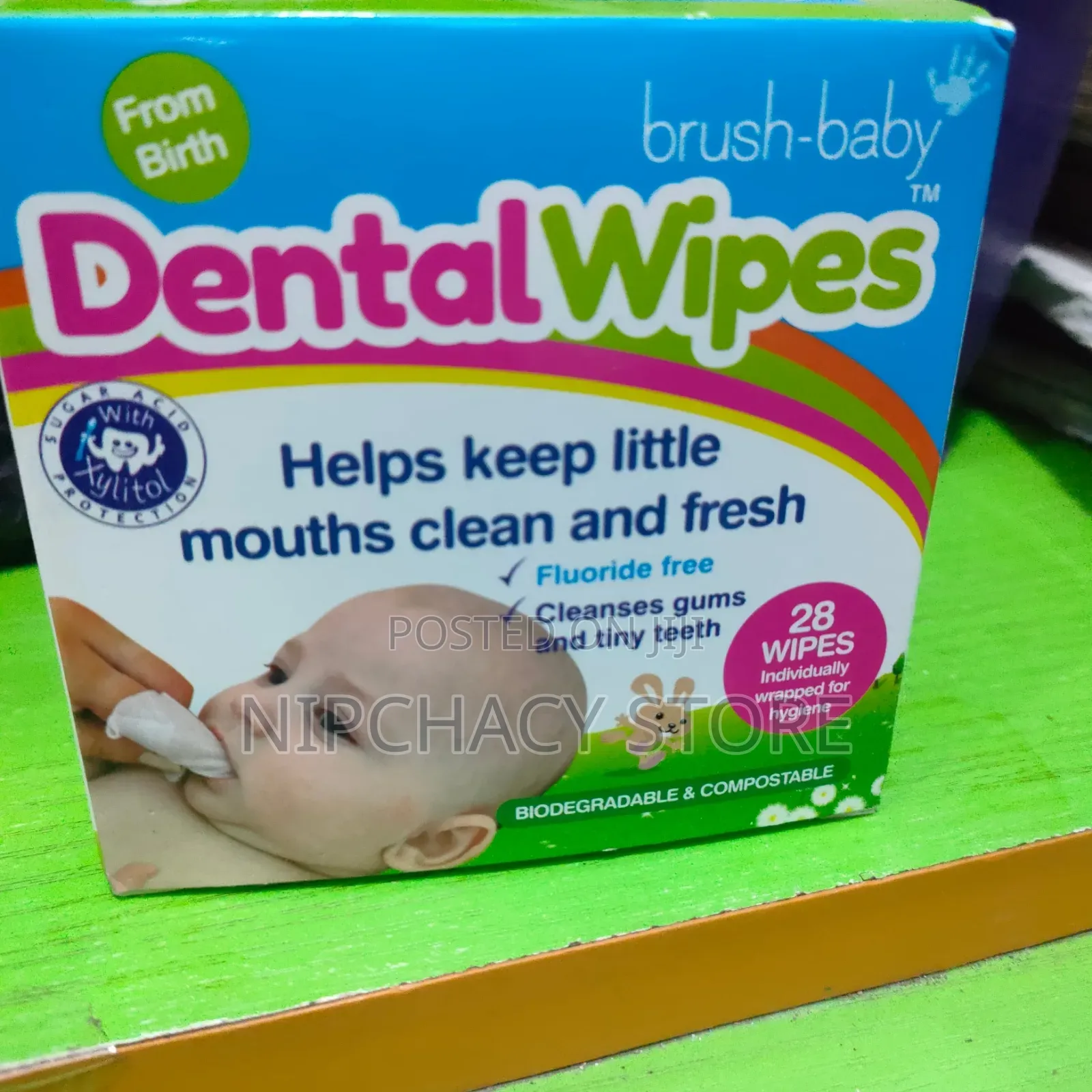 Blush Baby Dental Wipes
