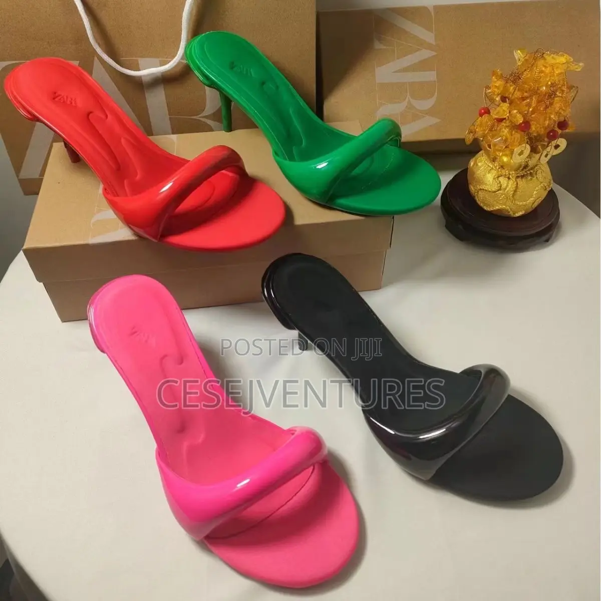 Sexy Zara Stiletto Fashion Slippers for High Class Women