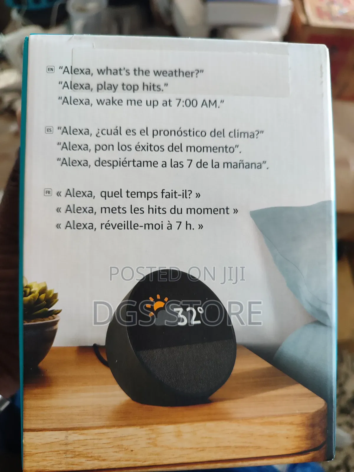 Amazon Echo Spot Alexa Speaker With Alarm Clock (2024)