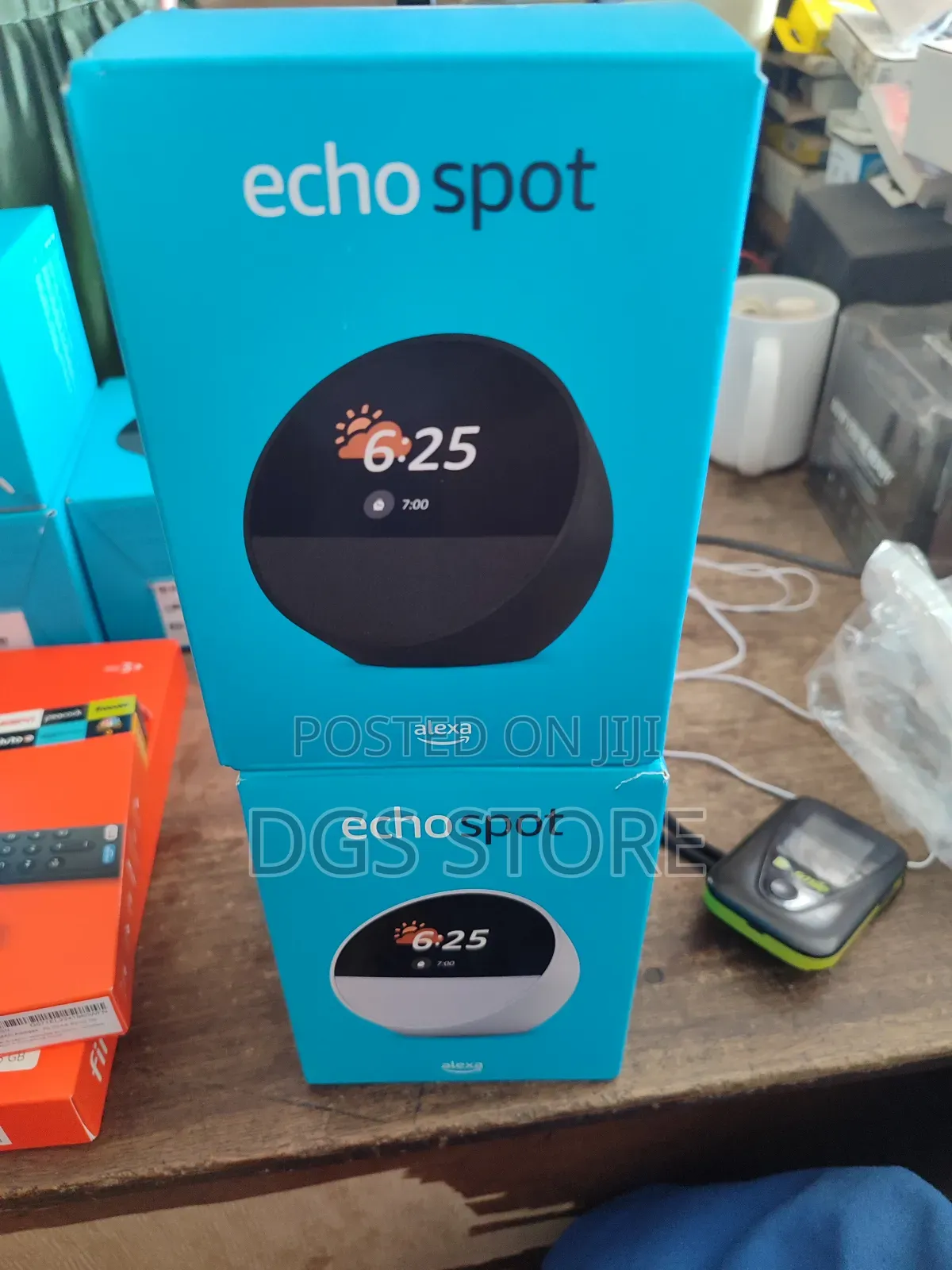 Amazon Echo Spot Alexa Speaker With Alarm Clock (2024)
