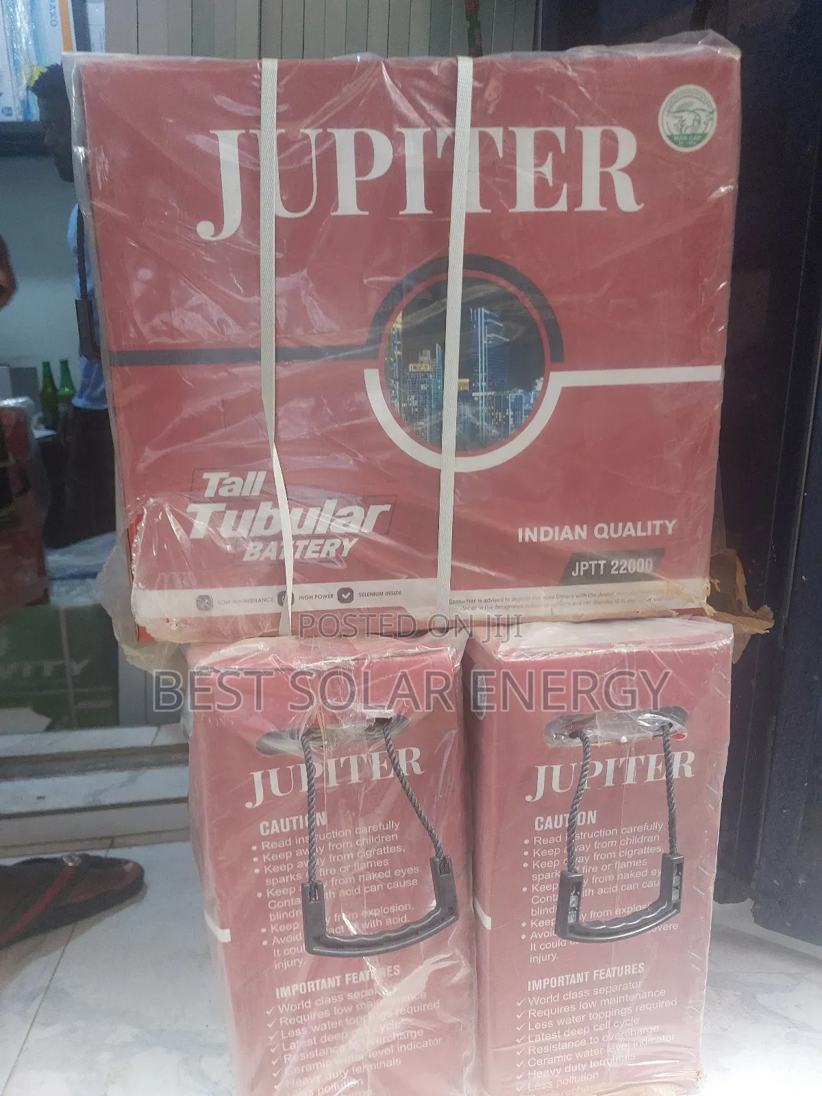 220a Jupiter Tall Tubular Battery