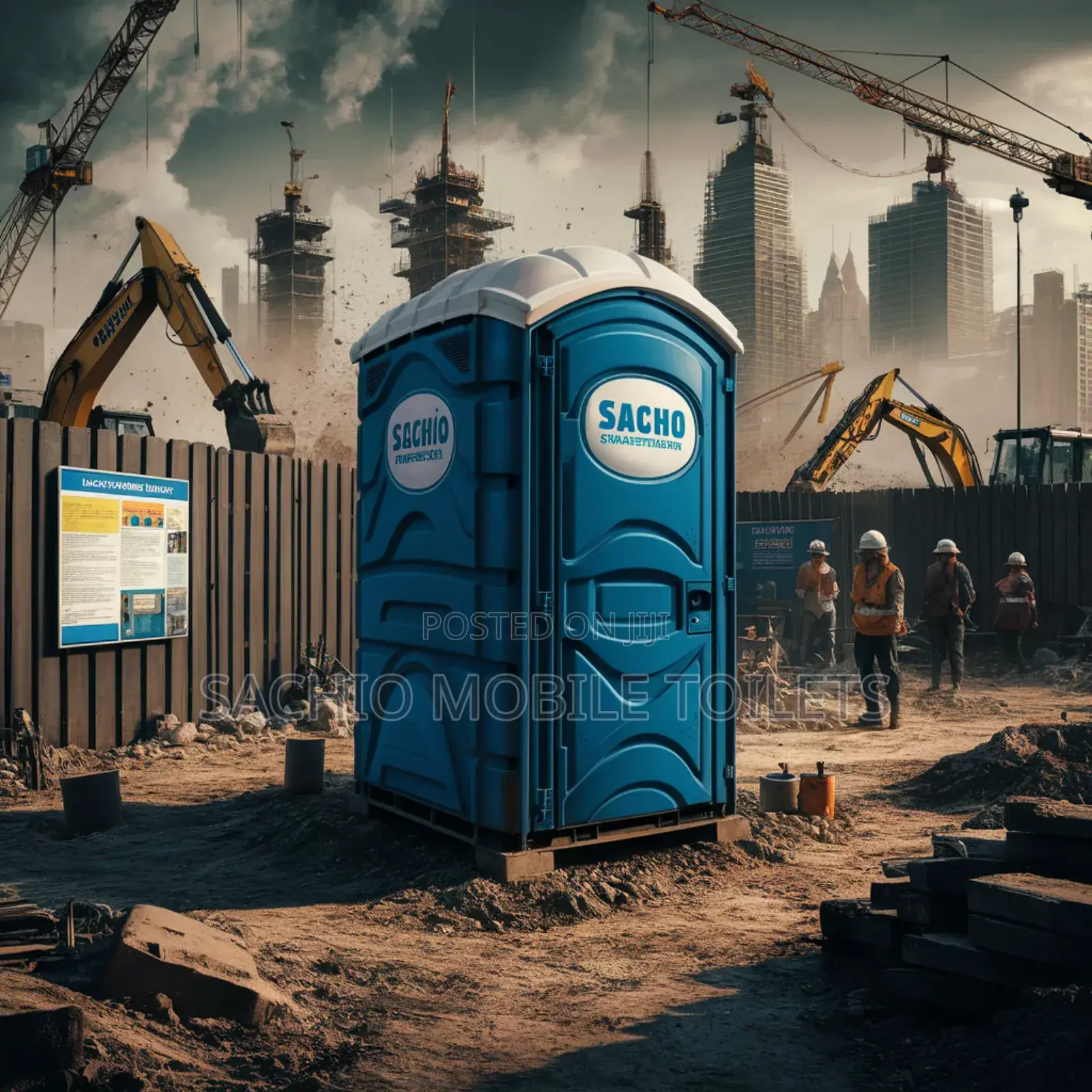 Trusted Mobile Toilet Solutions for Lagos Building Projects
