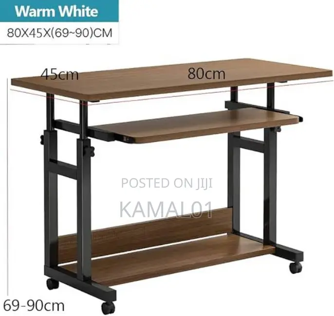Laptop Table With Keyboard Drawer