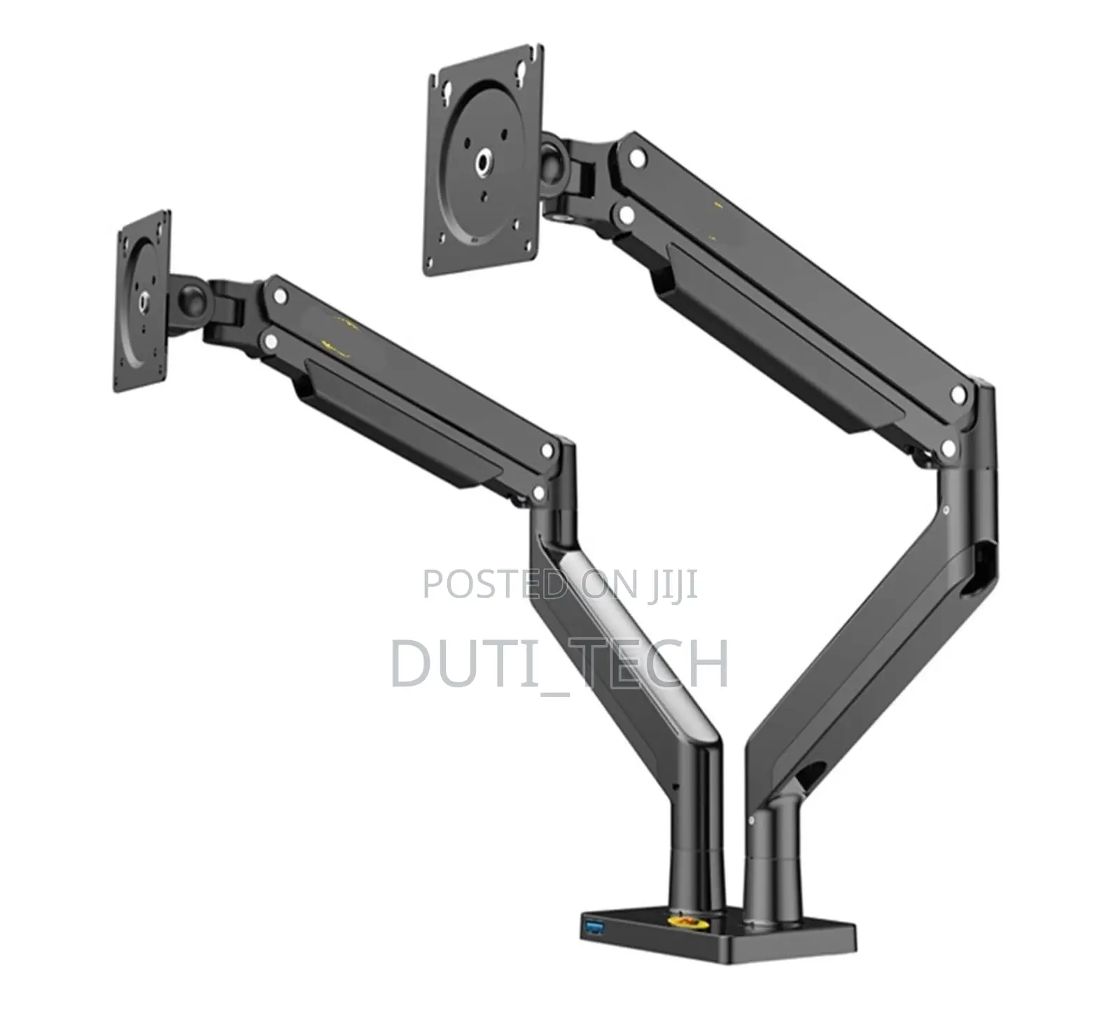 Dual Monitor Mount Gas Spring Arm Full Motion Monitor Holder