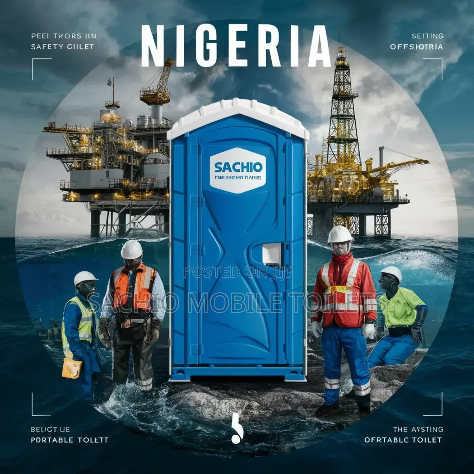 Durable Portable Toilets for Oil and Gas Operations