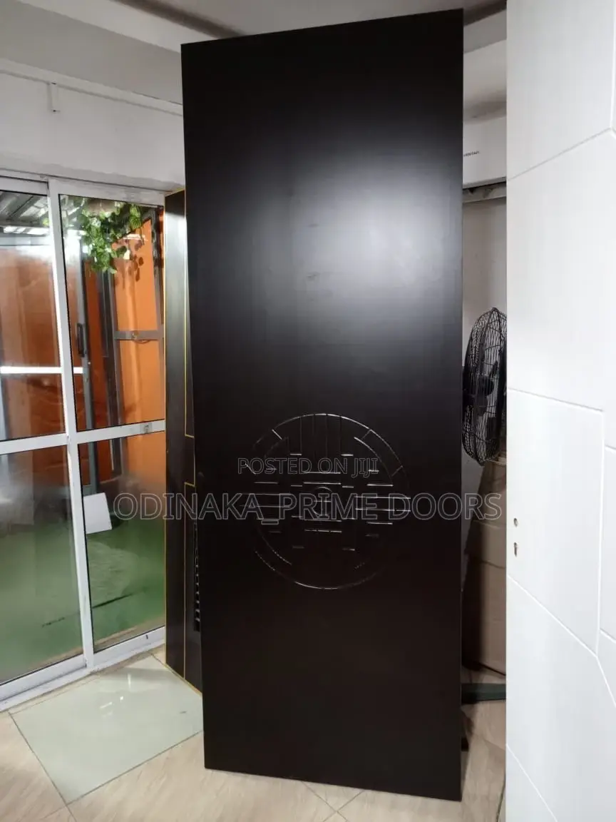 8ft By 3ft Hdf Wood Door(5 Line Design)