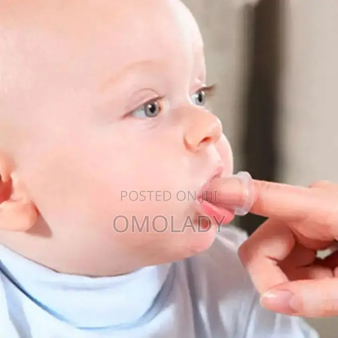 Finger Silicone Toothbrush Pet Toothbrush - 1pc