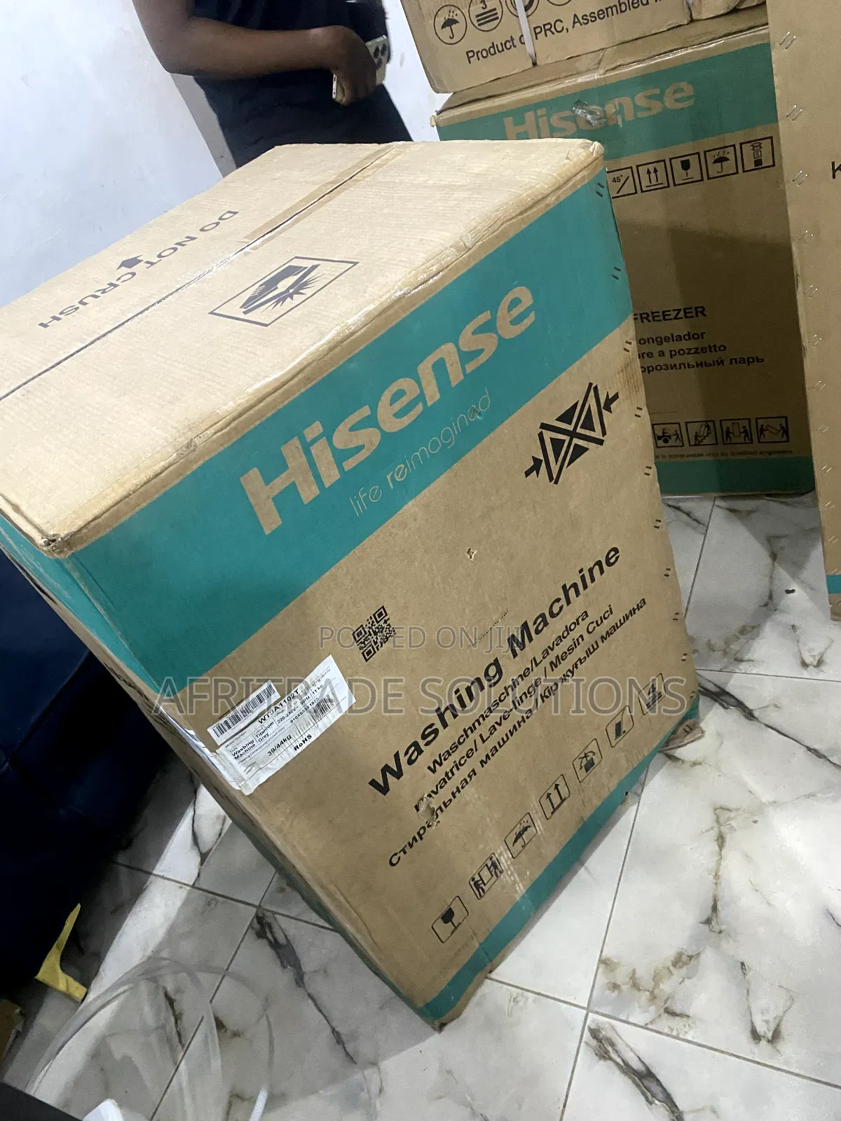 New Hisense 11kg Wm1102t-Wtja Automatic Washing Machine