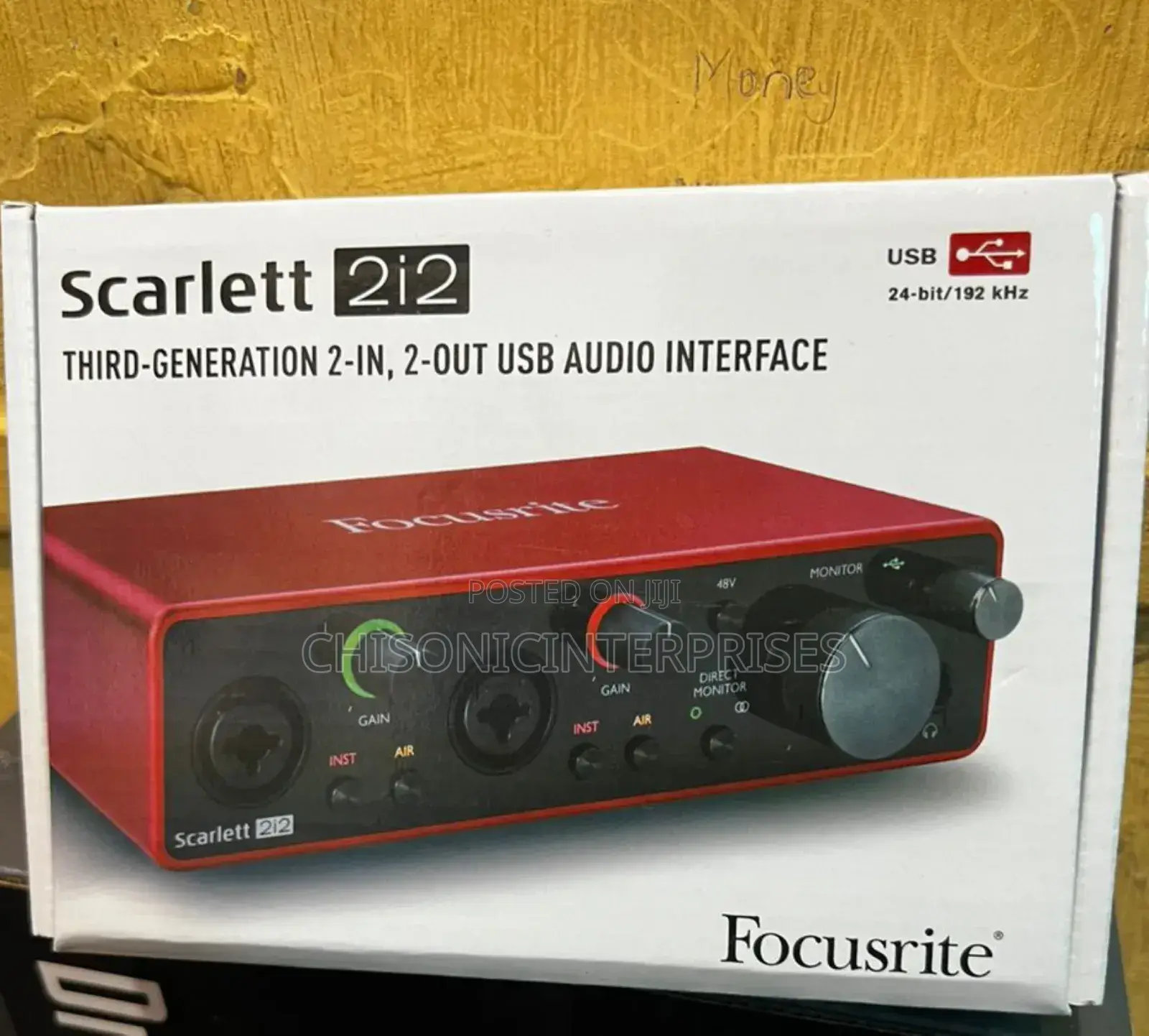 Scarlett 2i2 Sound Card