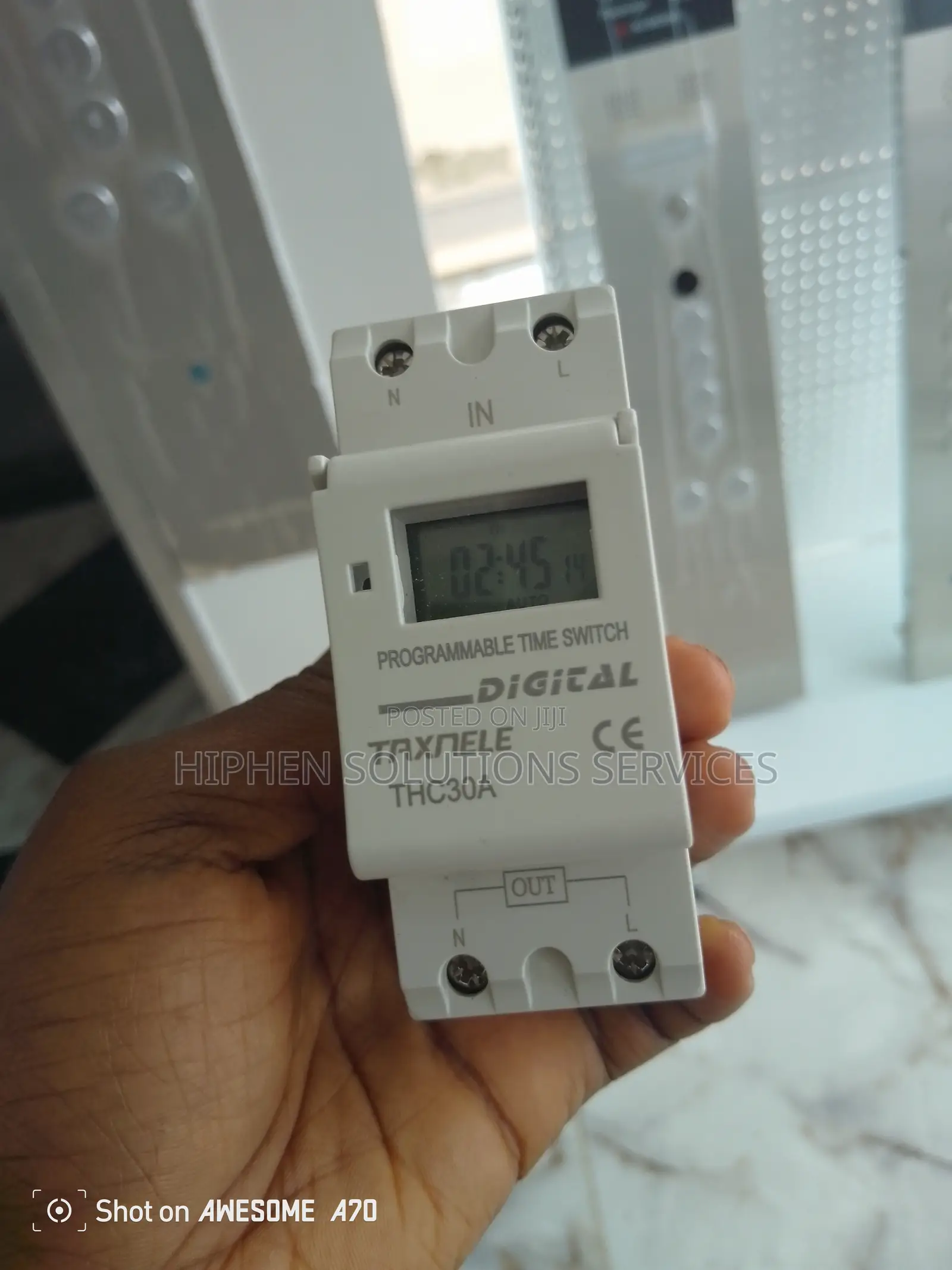 Digital Programmable Time Switch Multi-Voltage