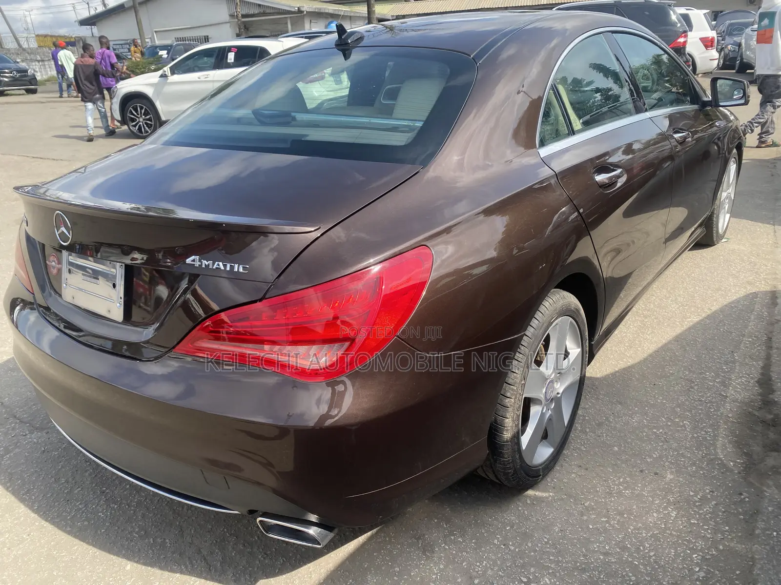 Mercedes-Benz CLA-Class CLA 250 4MATIC Sedan 2015 Brown