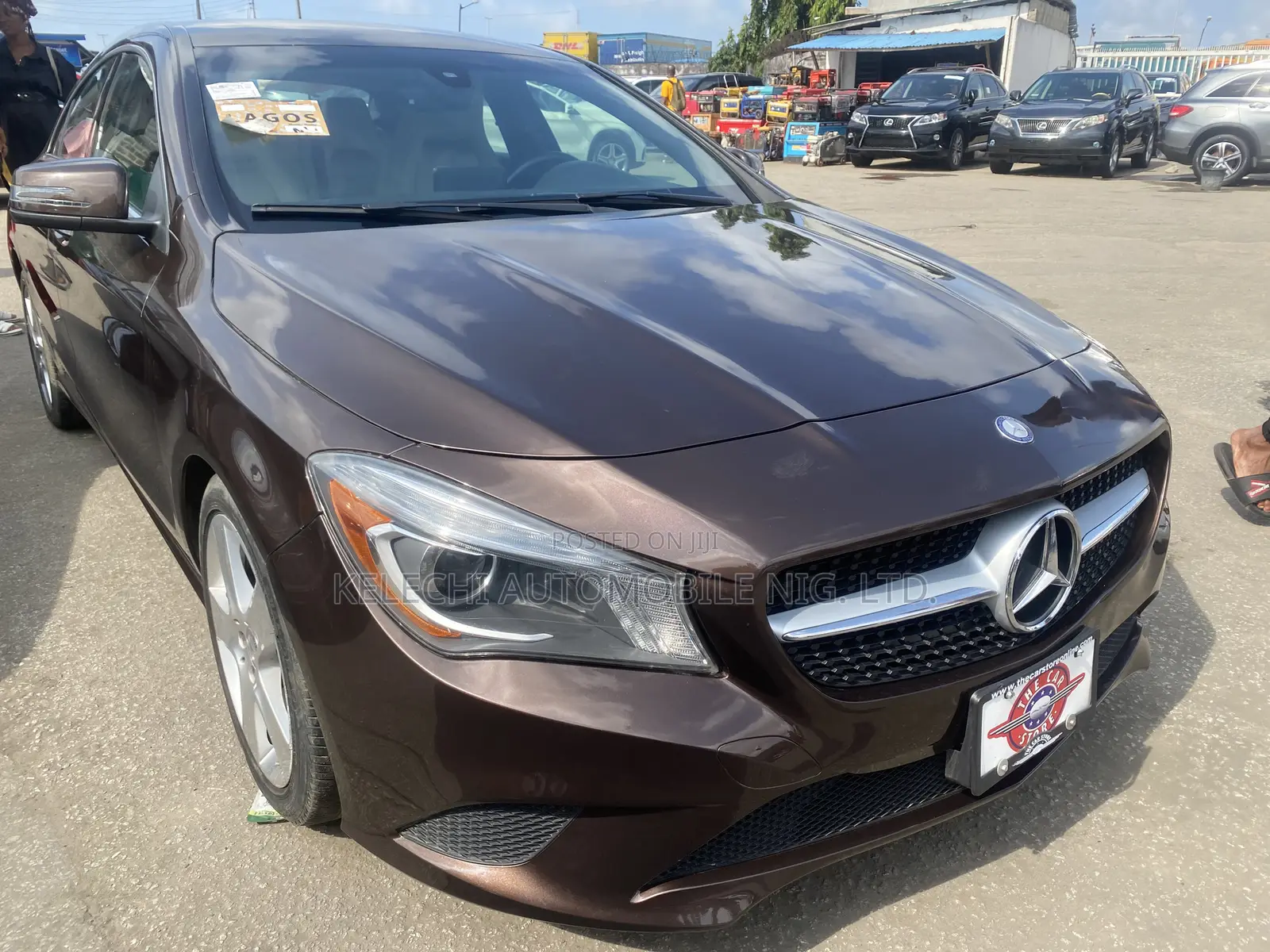 Mercedes-Benz CLA-Class CLA 250 4MATIC Sedan 2015 Brown
