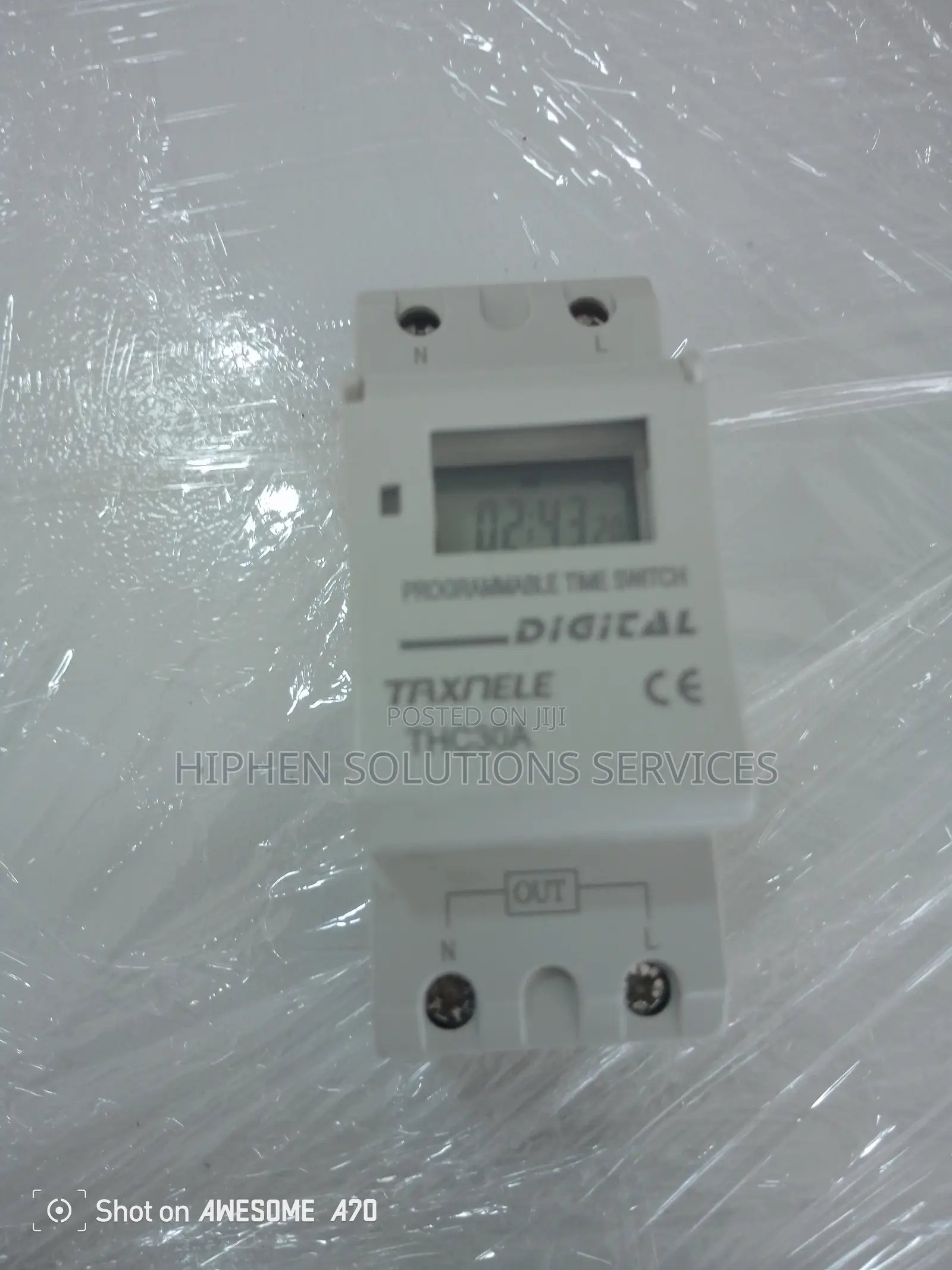 Programmable Time Switch for Street Lamps