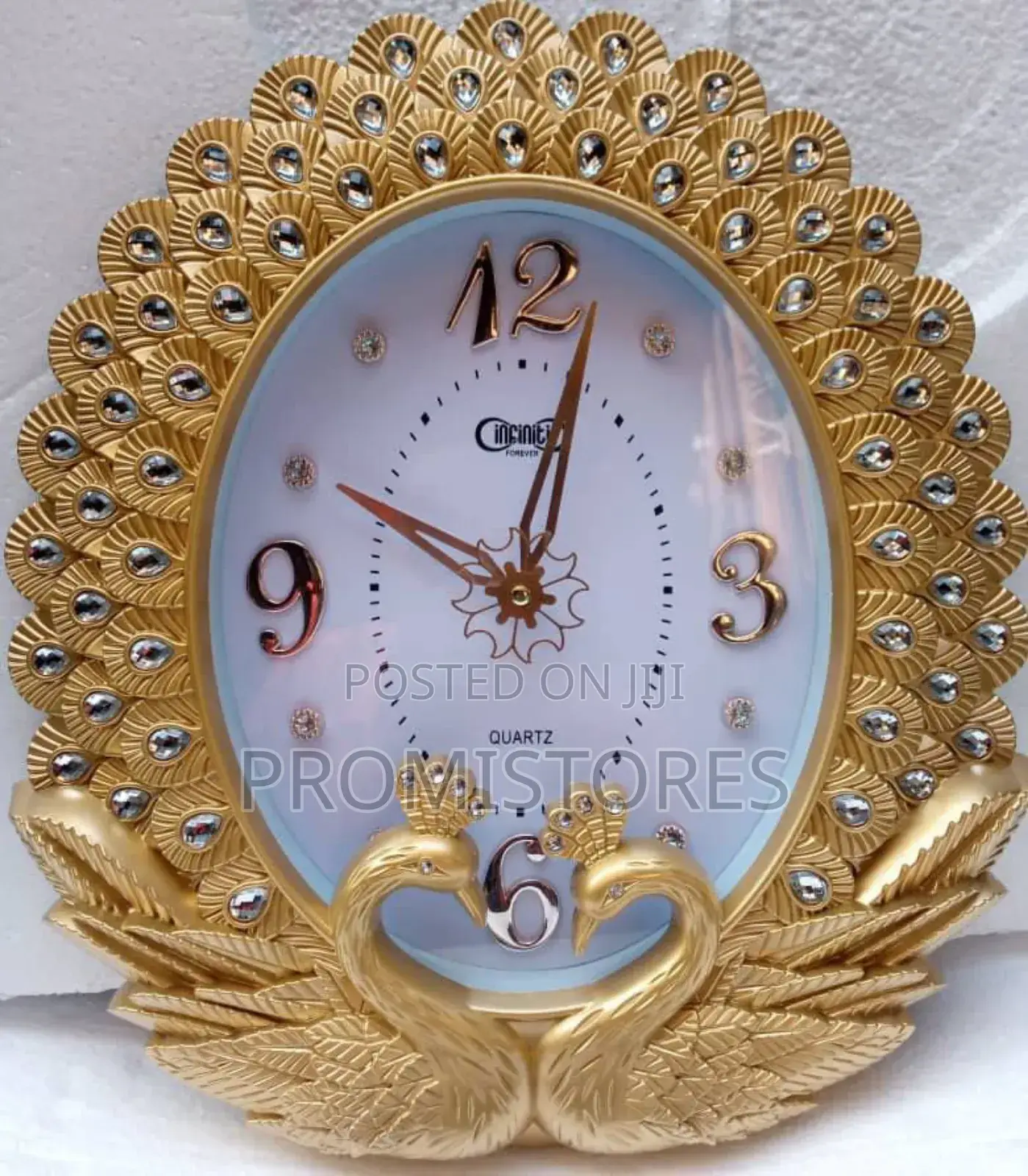 Peacock Design Wall Clock