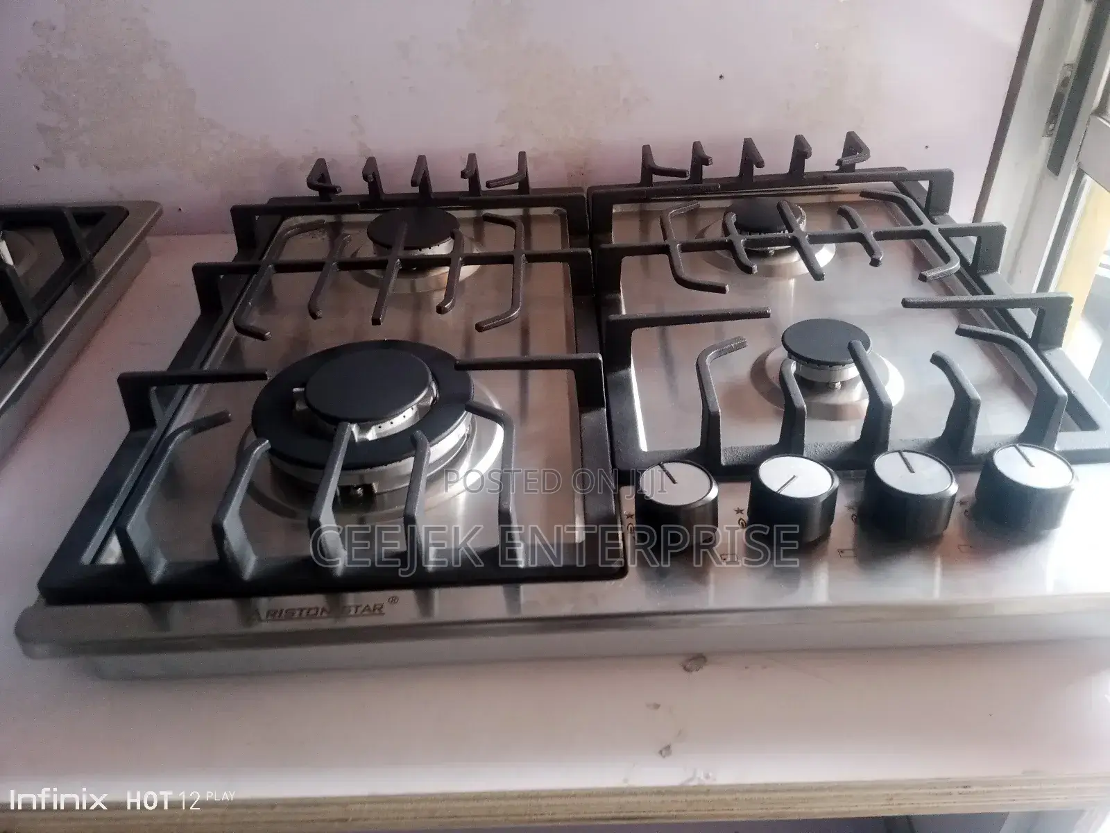 4burner Gas Cooker