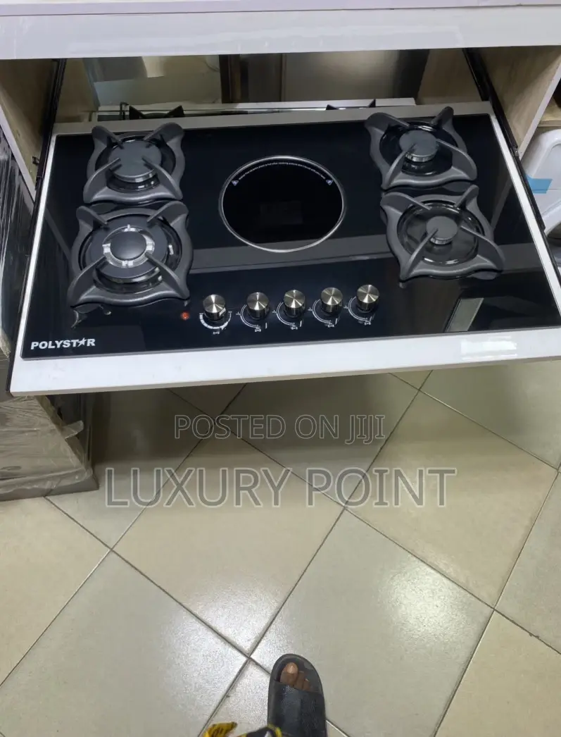 4 Gas and One Electric Cooker Hob 2
